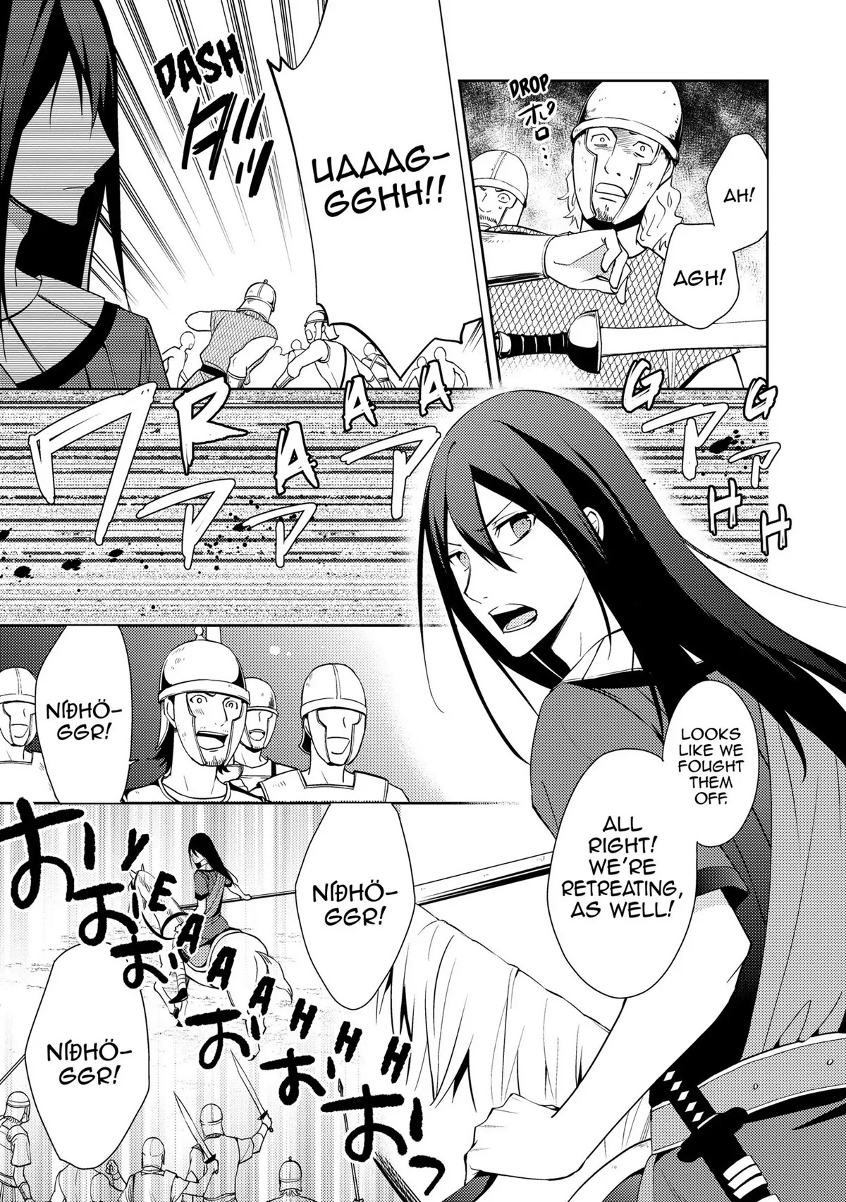 Hyakuren no Haou to Seiyaku no Ikusa Otome Chapter 20 page 7 - Chapter 20: Dólgþrasir, the Battle-Hungry Tiger