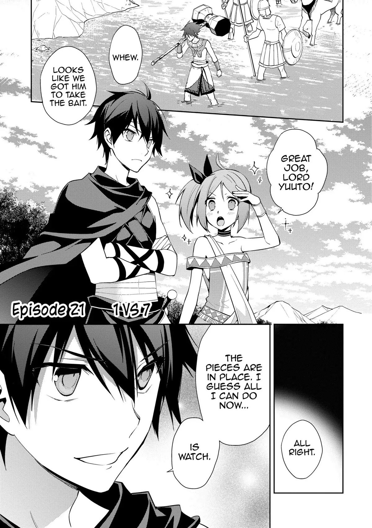 Hyakuren no Haou to Seiyaku no Ikusa Otome Chapter 21 page 4 - Chapter 21: 1 vs 7