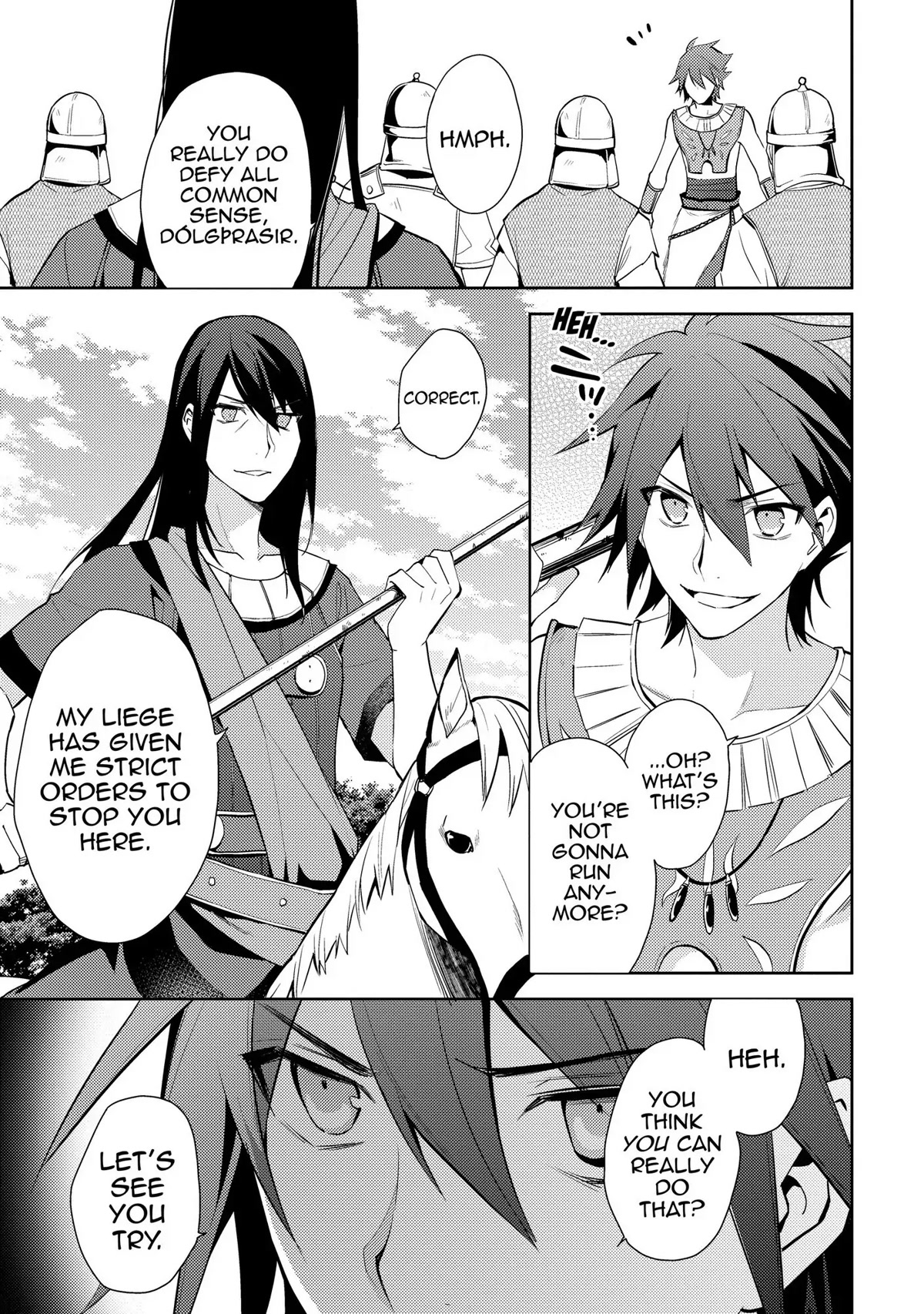 Hyakuren no Haou to Seiyaku no Ikusa Otome Chapter 21 page 8 - Chapter 21: 1 vs 7
