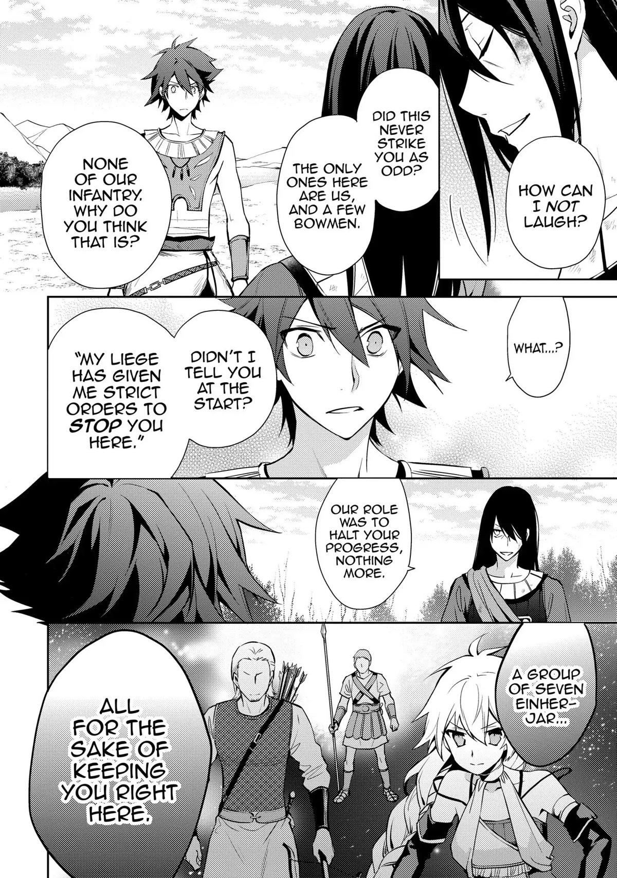 Hyakuren no Haou to Seiyaku no Ikusa Otome Chapter 23 page 4 - Chapter 23: The Final Trap