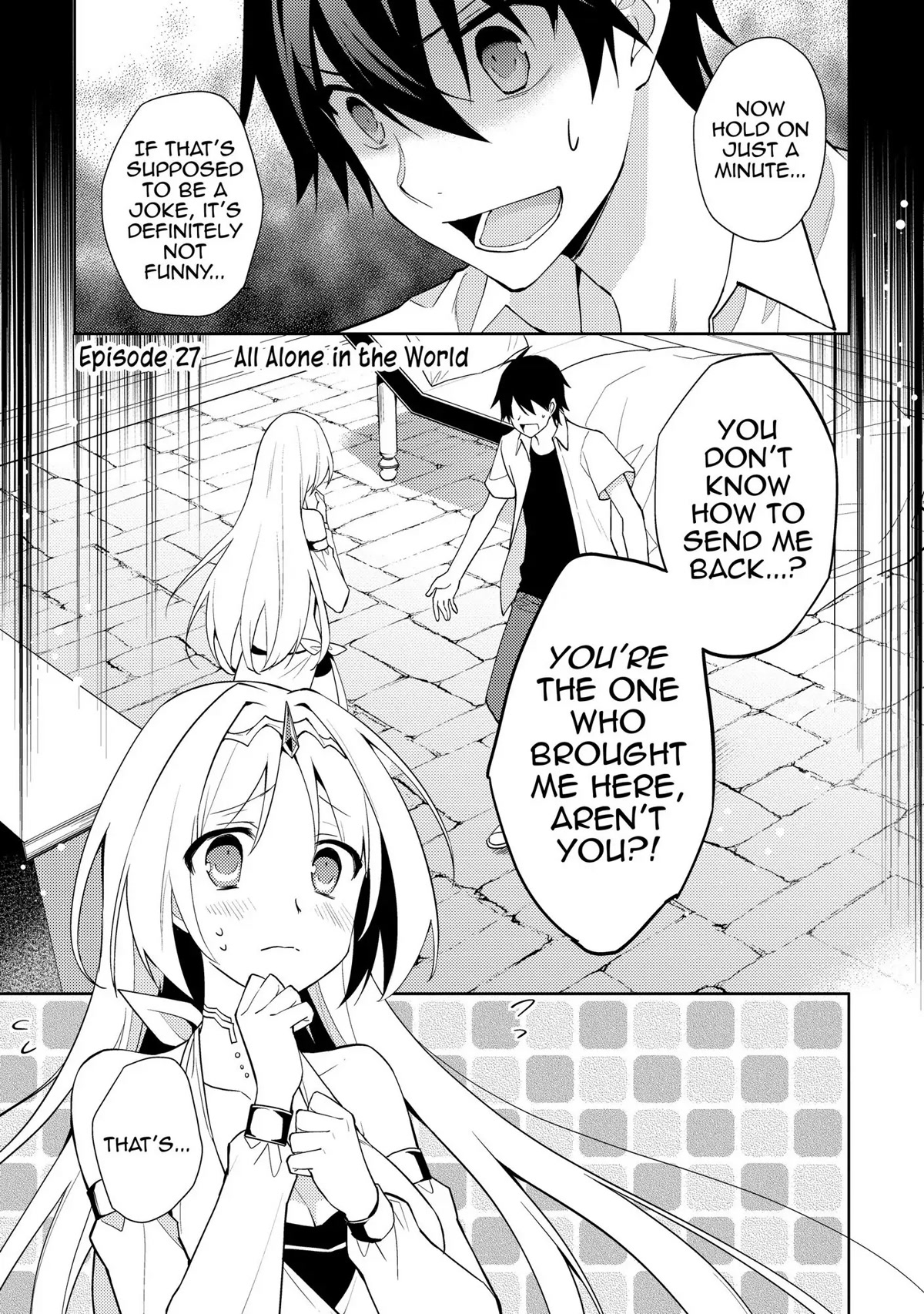 Hyakuren no Haou to Seiyaku no Ikusa Otome Chapter 27 page 1 - Chapter 27: All Alone in the World