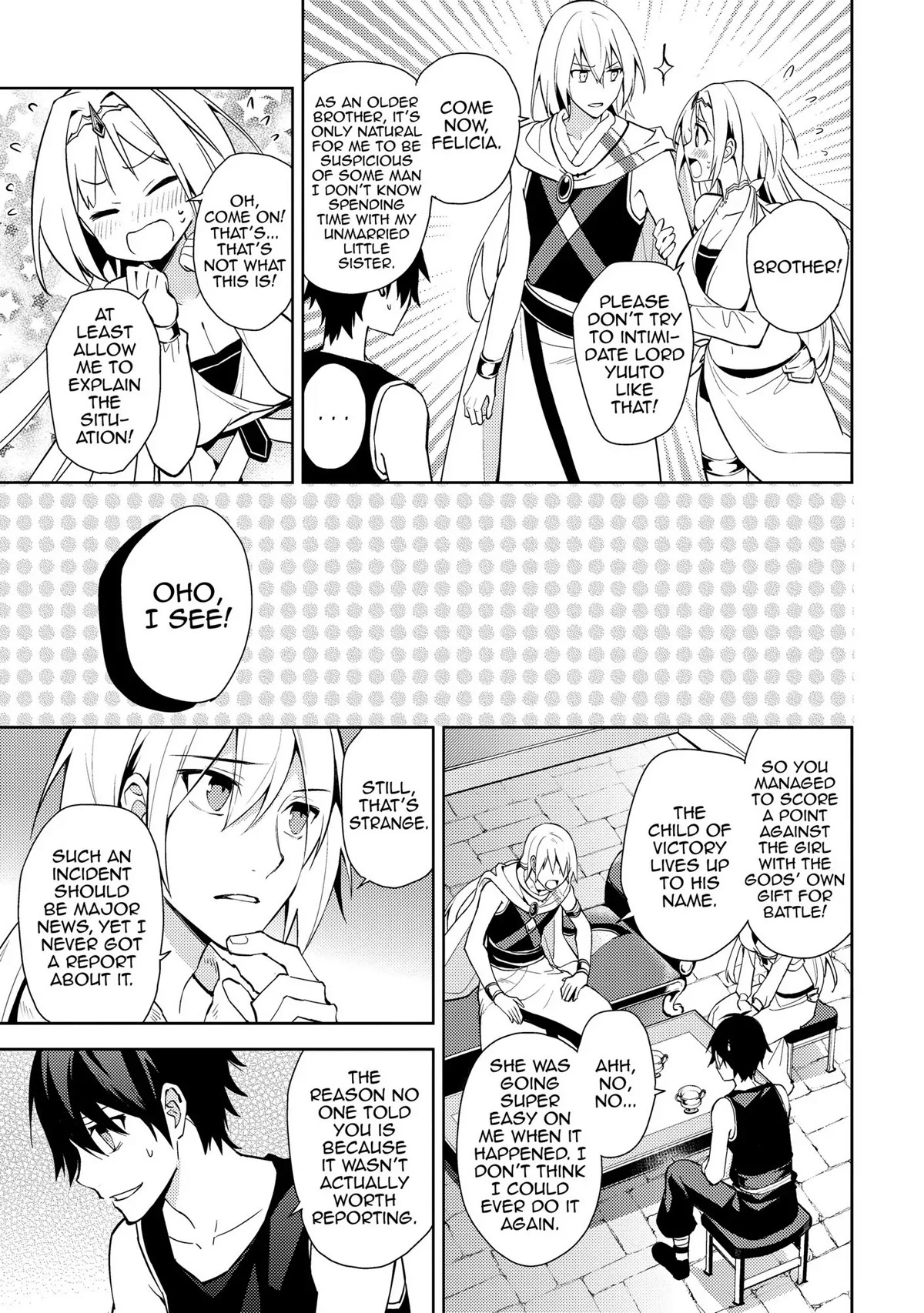 Hyakuren no Haou to Seiyaku no Ikusa Otome Chapter 27 page 19 - Chapter 27: All Alone in the World