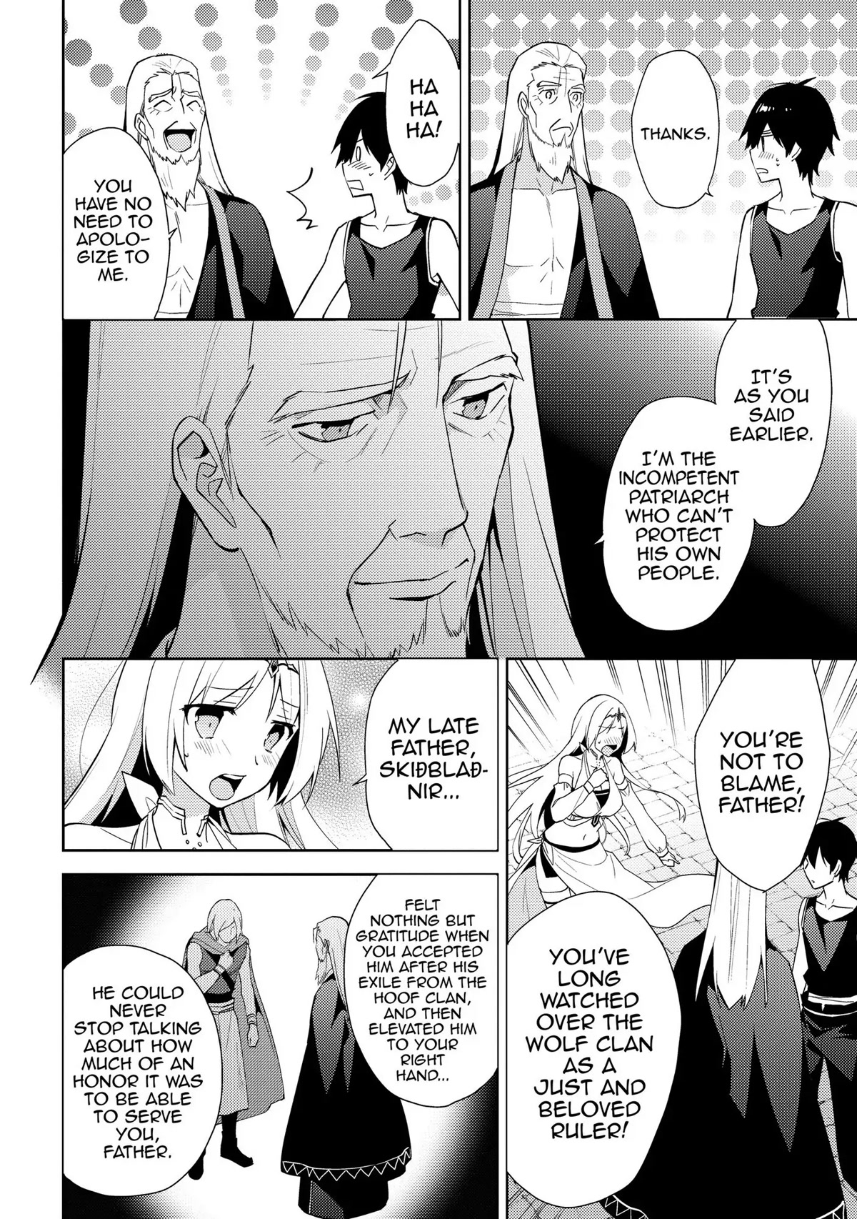 Hyakuren no Haou to Seiyaku no Ikusa Otome Chapter 28 page 19 - Chapter 28: Patriarch of the Wolf Clan