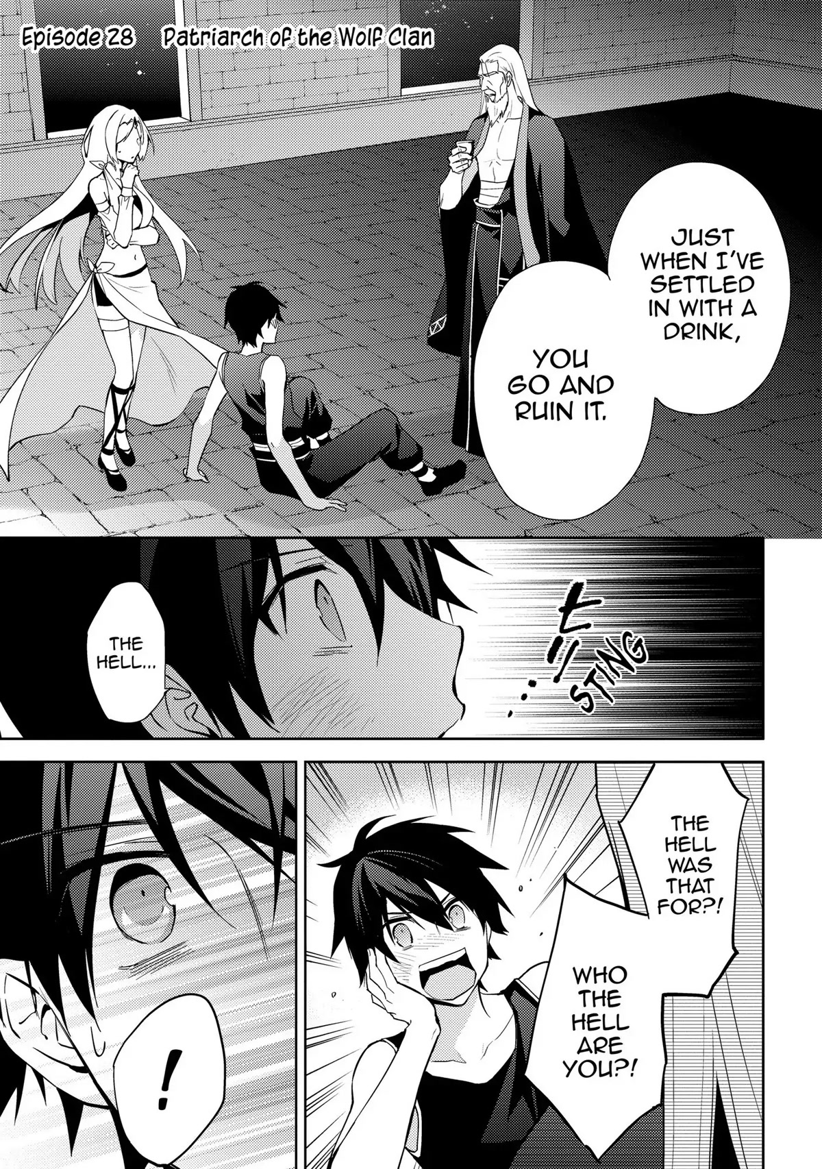 Hyakuren no Haou to Seiyaku no Ikusa Otome Chapter 28 page 4 - Chapter 28: Patriarch of the Wolf Clan