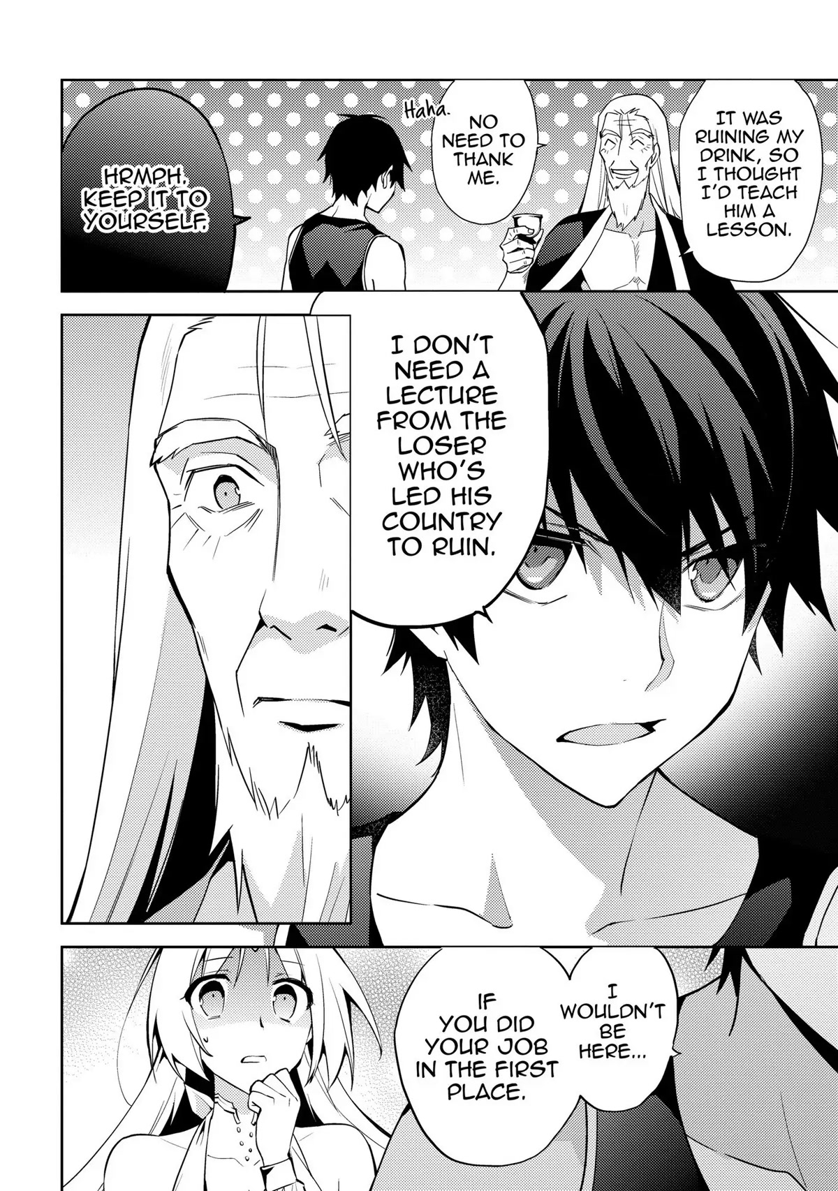 Hyakuren no Haou to Seiyaku no Ikusa Otome Chapter 28 page 9 - Chapter 28: Patriarch of the Wolf Clan