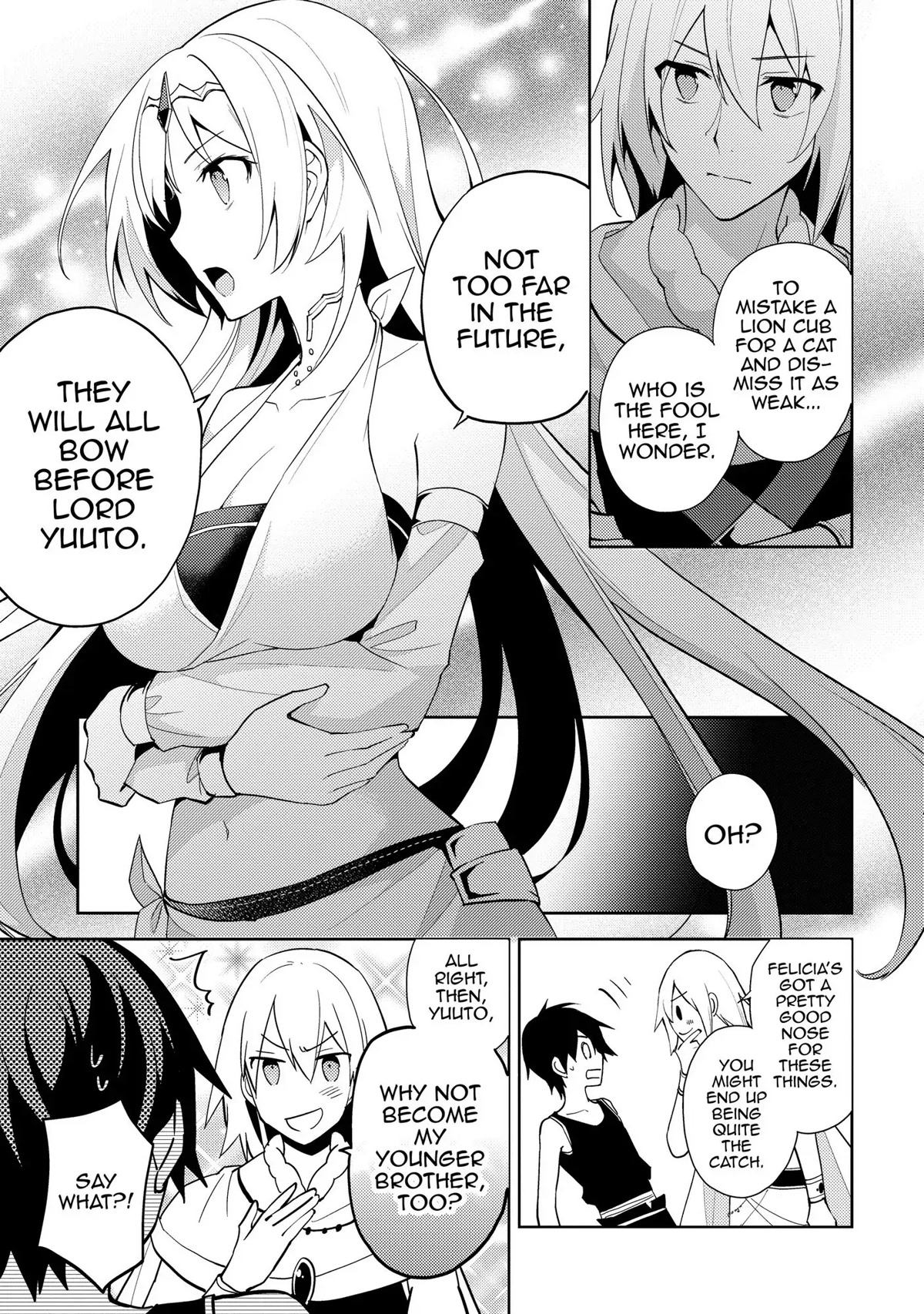 Hyakuren no Haou to Seiyaku no Ikusa Otome Chapter 29 page 11 - Chapter 29: Two Chalices
