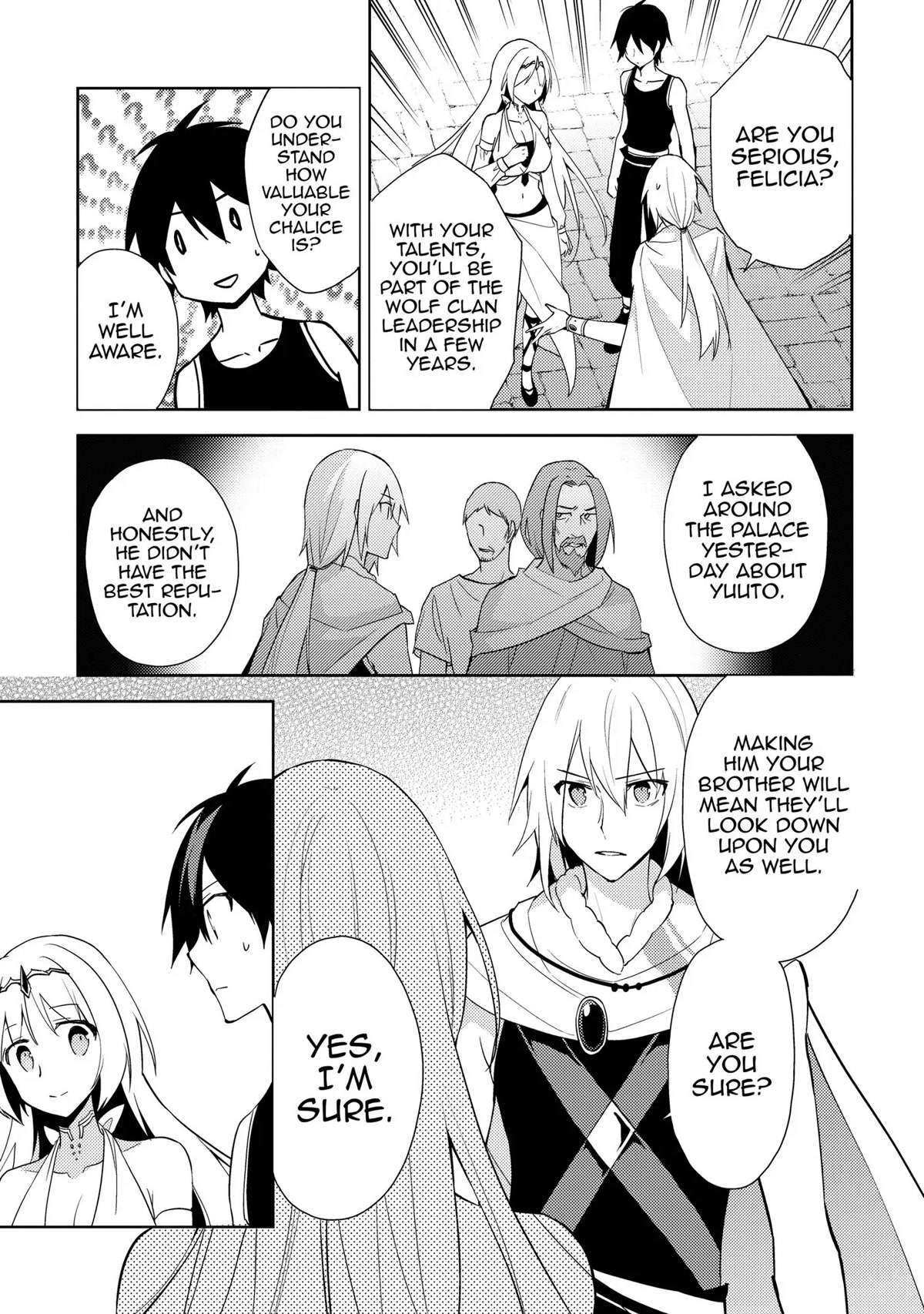 Hyakuren no Haou to Seiyaku no Ikusa Otome Chapter 29 page 7 - Chapter 29: Two Chalices
