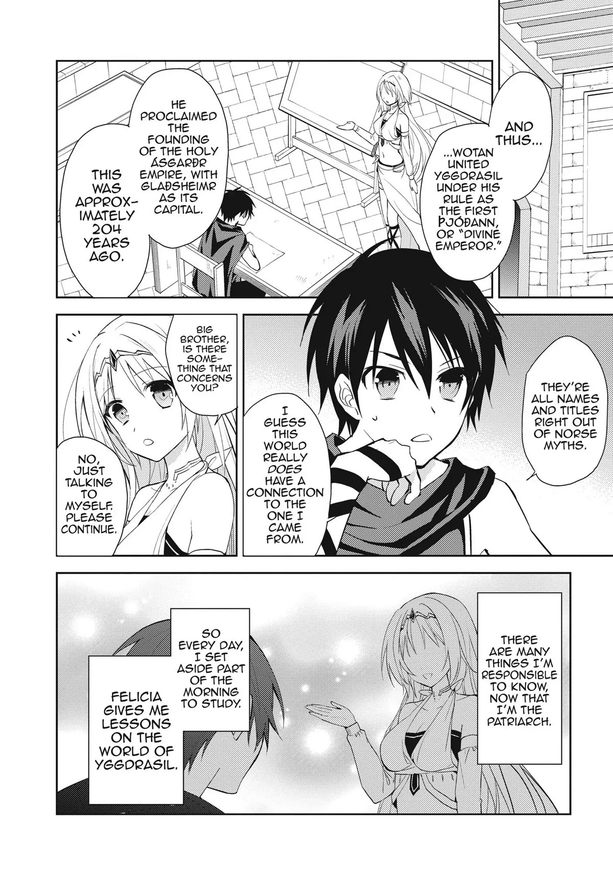 Hyakuren no Haou to Seiyaku no Ikusa Otome Chapter 3 page 14 - Chapter 3: The People of Yggdrasil