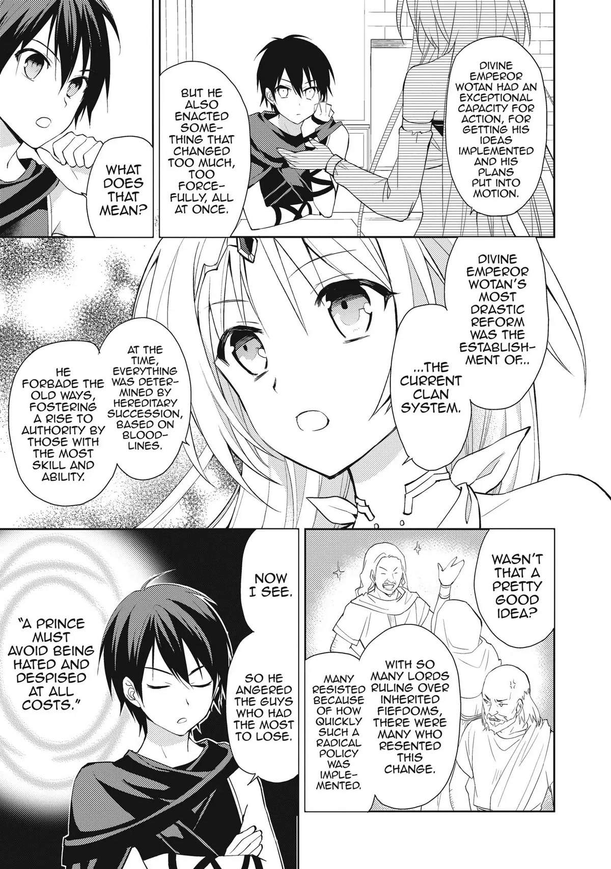 Hyakuren no Haou to Seiyaku no Ikusa Otome Chapter 3 page 15 - Chapter 3: The People of Yggdrasil