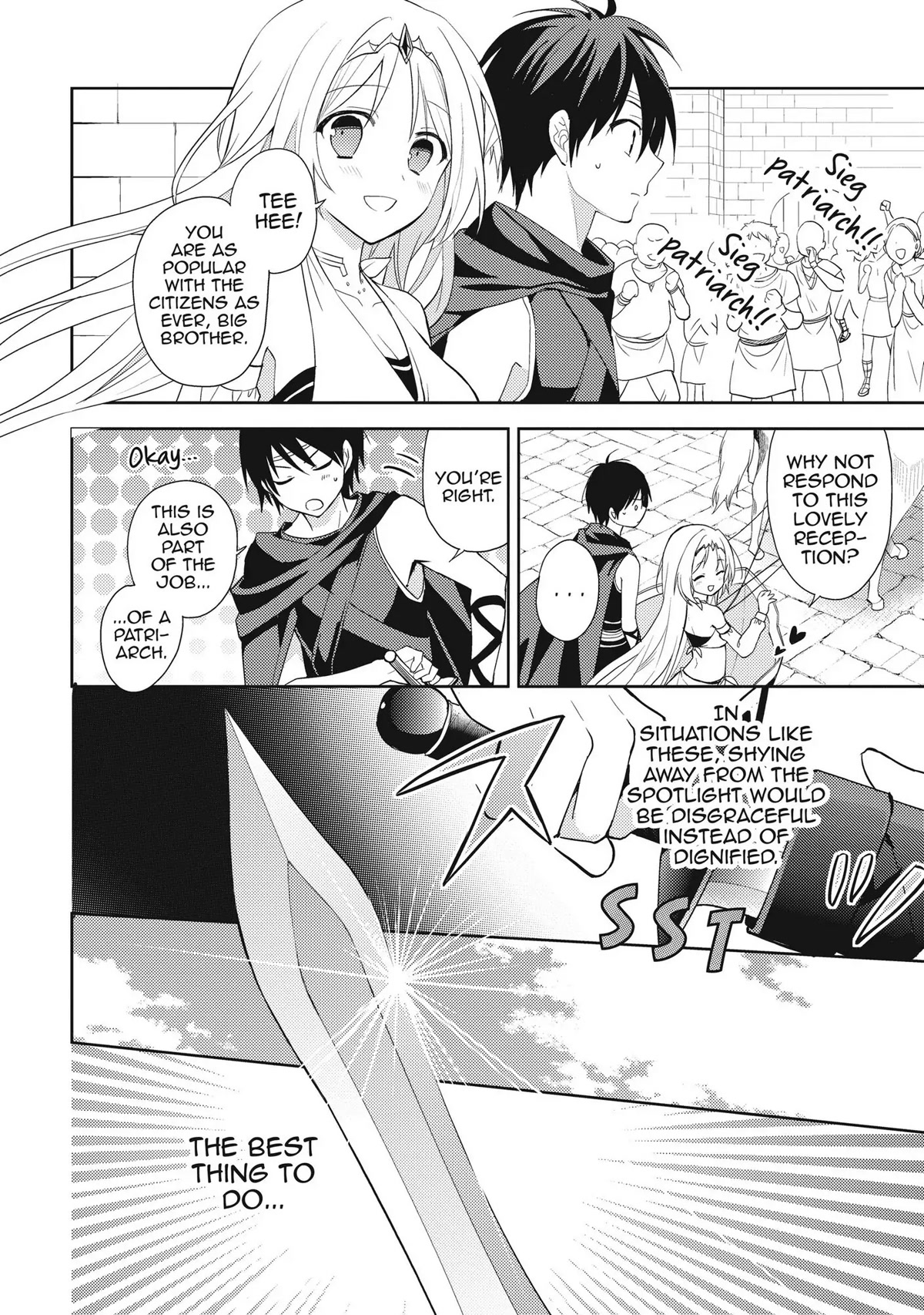 Hyakuren no Haou to Seiyaku no Ikusa Otome Chapter 3 page 4 - Chapter 3: The People of Yggdrasil