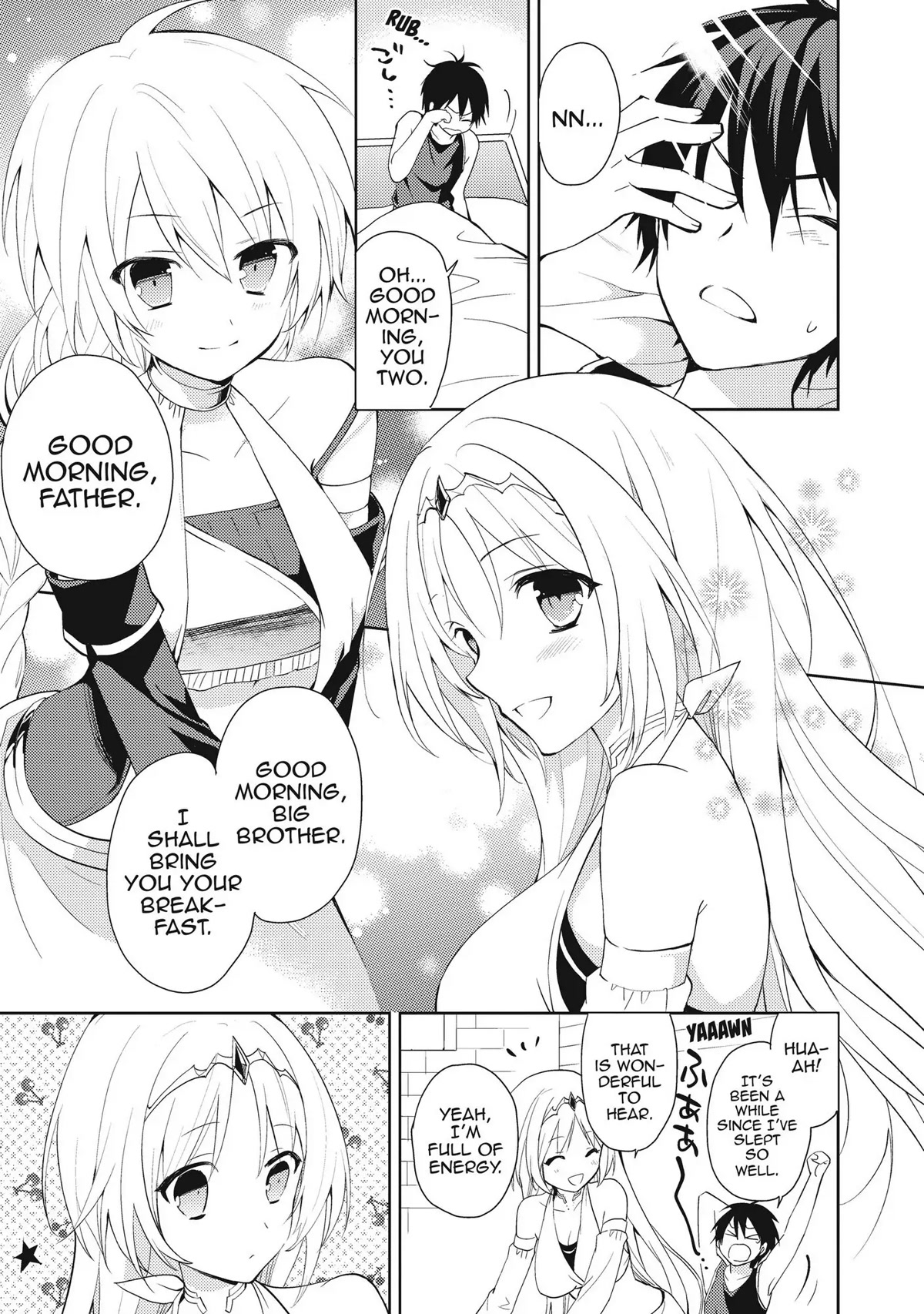 Hyakuren no Haou to Seiyaku no Ikusa Otome Chapter 3 page 7 - Chapter 3: The People of Yggdrasil