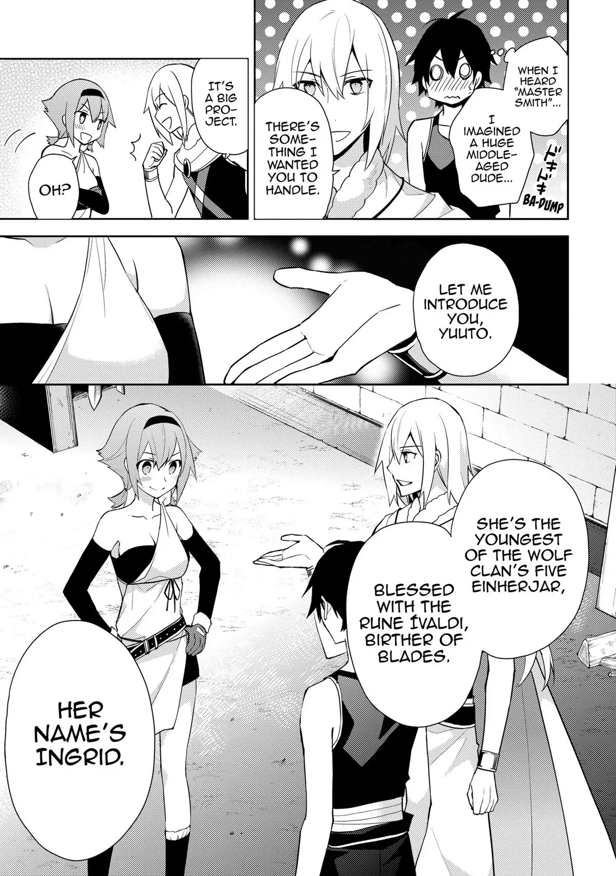 Hyakuren no Haou to Seiyaku no Ikusa Otome Chapter 30 page 15 - Chapter 30: Forging Iron