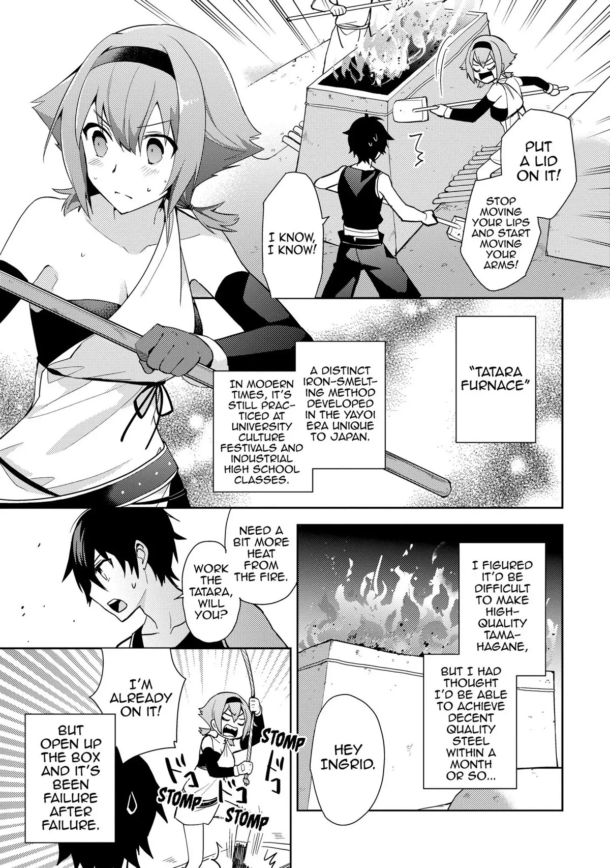 Hyakuren no Haou to Seiyaku no Ikusa Otome Chapter 30 page 17 - Chapter 30: Forging Iron