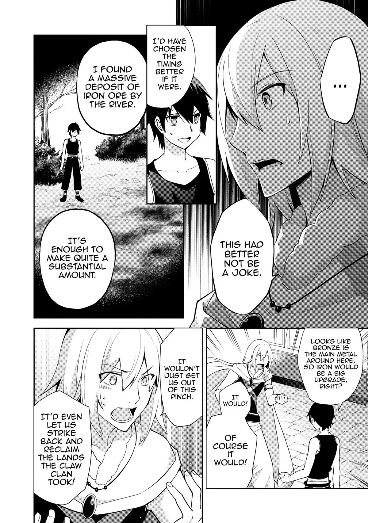 Hyakuren no Haou to Seiyaku no Ikusa Otome Chapter 30 page 6 - Chapter 30: Forging Iron