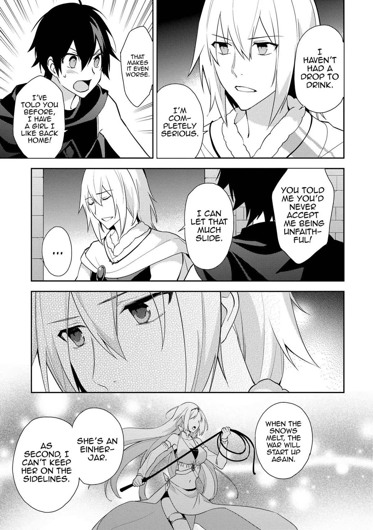 Hyakuren no Haou to Seiyaku no Ikusa Otome Chapter 31 page 13 - Chapter 31: Admiration