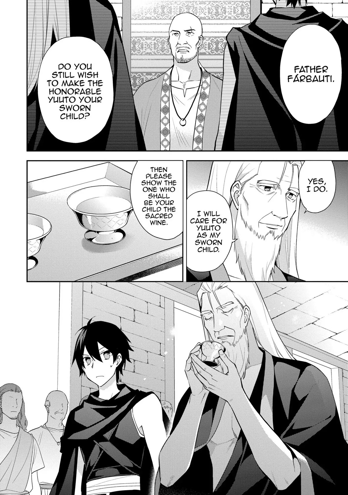Hyakuren no Haou to Seiyaku no Ikusa Otome Chapter 32 page 2 - Chapter 32: Child of the Patriarch