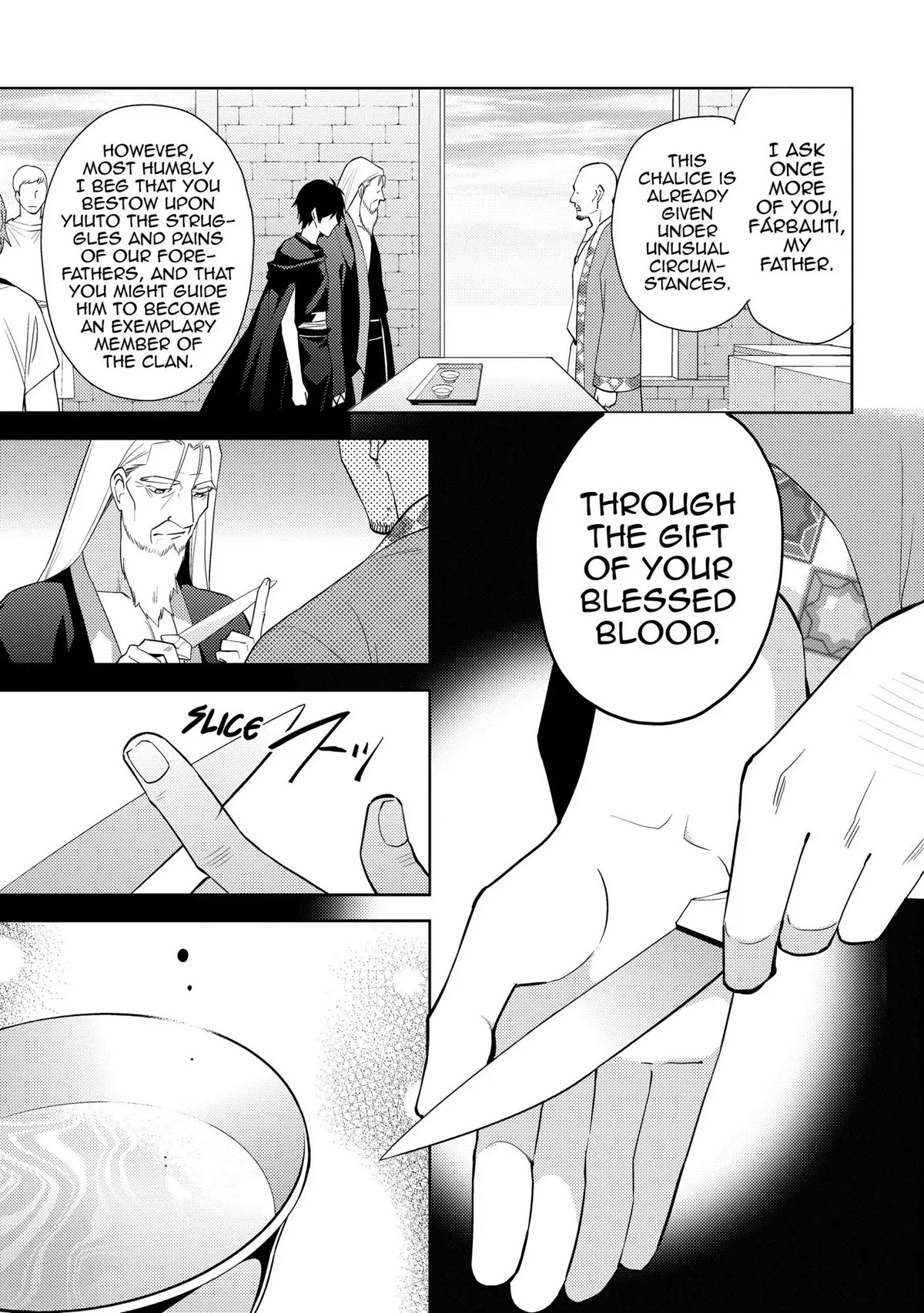Hyakuren no Haou to Seiyaku no Ikusa Otome Chapter 32 page 3 - Chapter 32: Child of the Patriarch