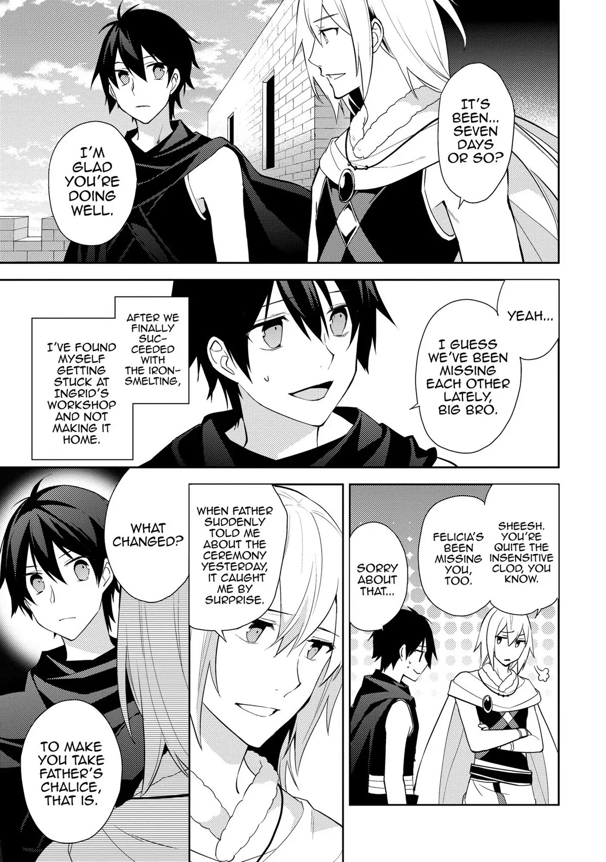 Hyakuren no Haou to Seiyaku no Ikusa Otome Chapter 32 page 9 - Chapter 32: Child of the Patriarch