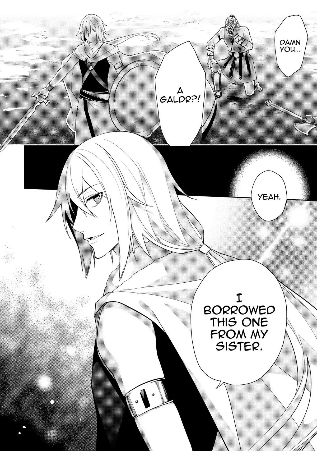 Hyakuren no Haou to Seiyaku no Ikusa Otome Chapter 34 page 10 - Chapter 34: Alþiófr, Jester of a Thousand Illusions