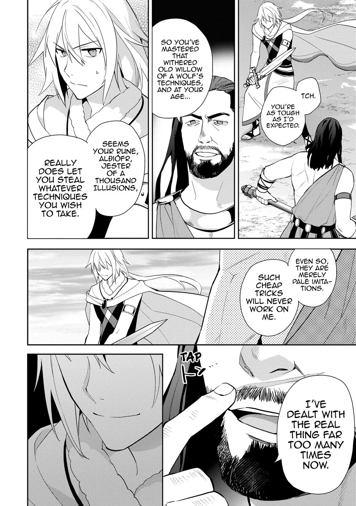 Hyakuren no Haou to Seiyaku no Ikusa Otome Chapter 34 page 6 - Chapter 34: Alþiófr, Jester of a Thousand Illusions