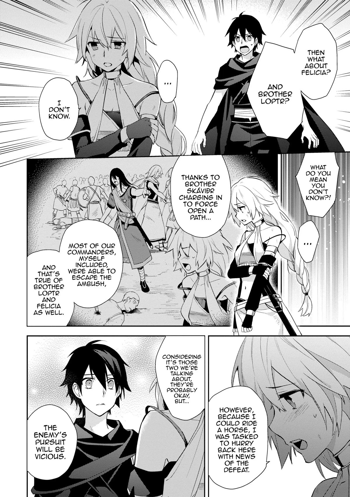 Hyakuren no Haou to Seiyaku no Ikusa Otome Chapter 35 page 17 - Chapter 35