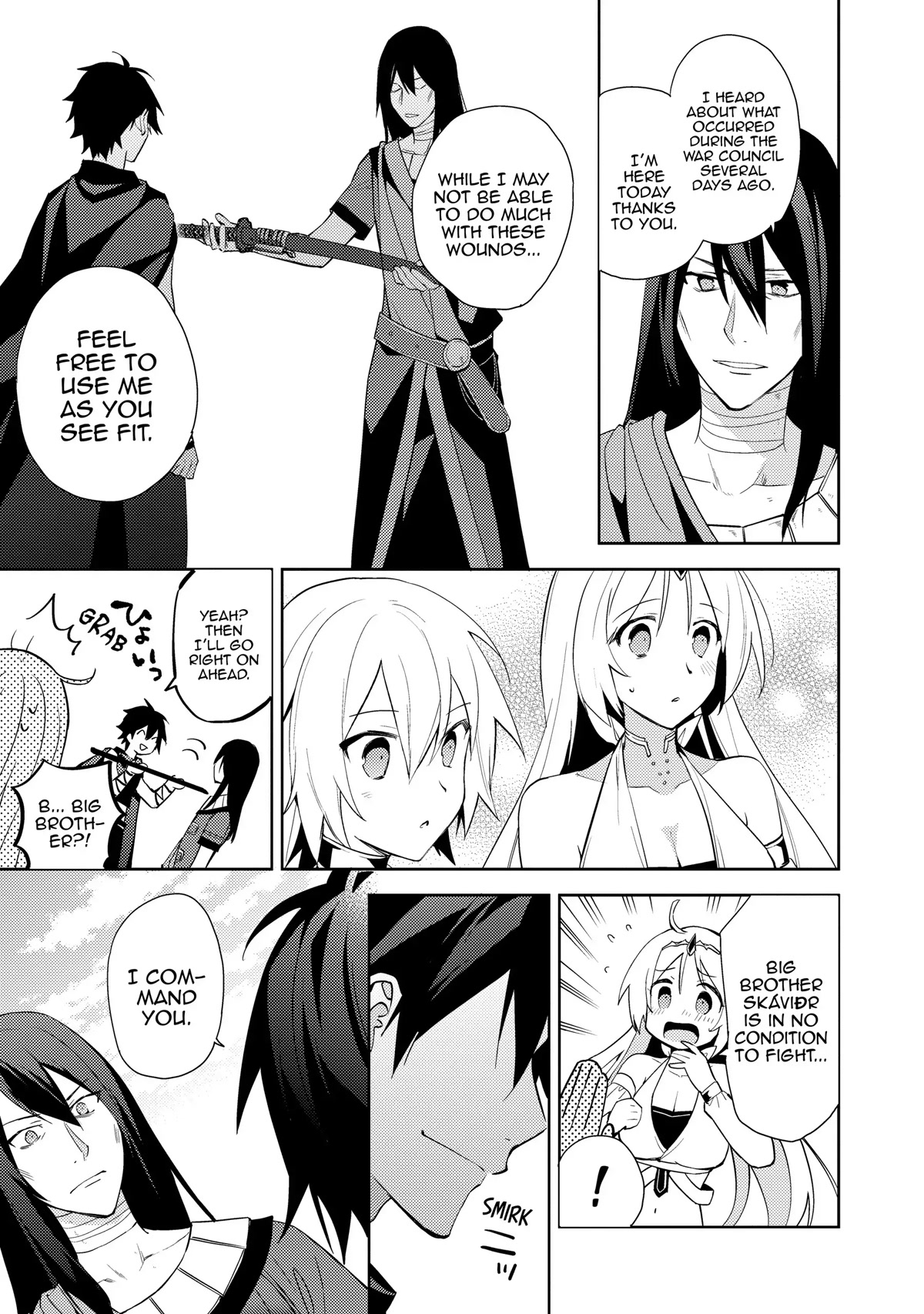 Hyakuren no Haou to Seiyaku no Ikusa Otome Chapter 38 page 17 - Chapter 38