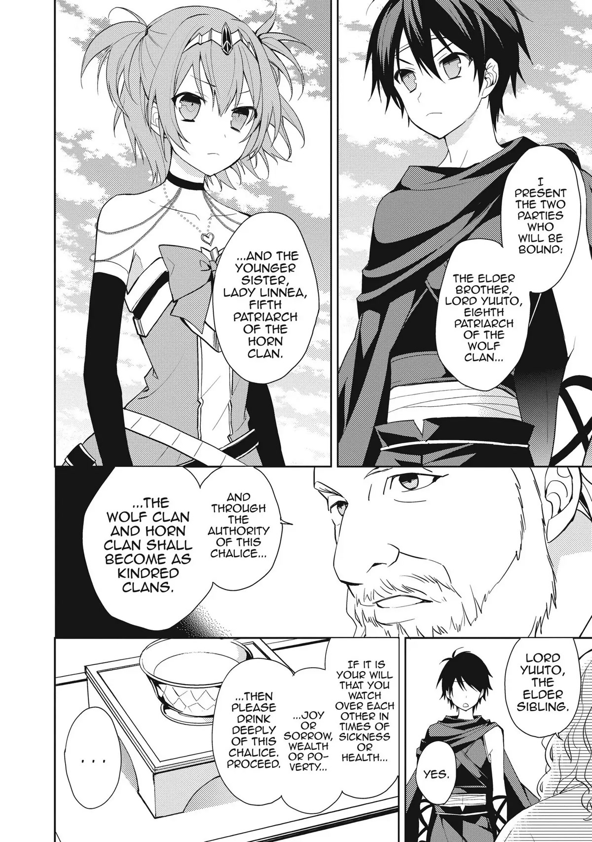 Hyakuren no Haou to Seiyaku no Ikusa Otome Chapter 4 page 14 - Chapter 4: As a Younger Sister...