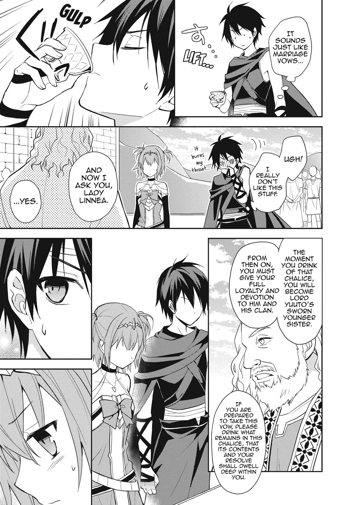 Hyakuren no Haou to Seiyaku no Ikusa Otome Chapter 4 page 15 - Chapter 4: As a Younger Sister...