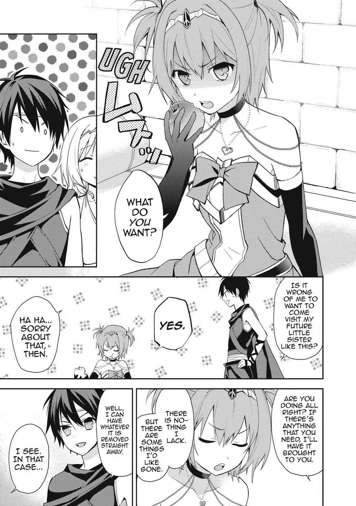 Hyakuren no Haou to Seiyaku no Ikusa Otome Chapter 4 page 3 - Chapter 4: As a Younger Sister...