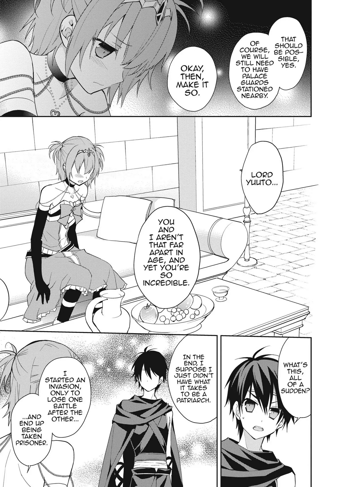 Hyakuren no Haou to Seiyaku no Ikusa Otome Chapter 4 page 5 - Chapter 4: As a Younger Sister...