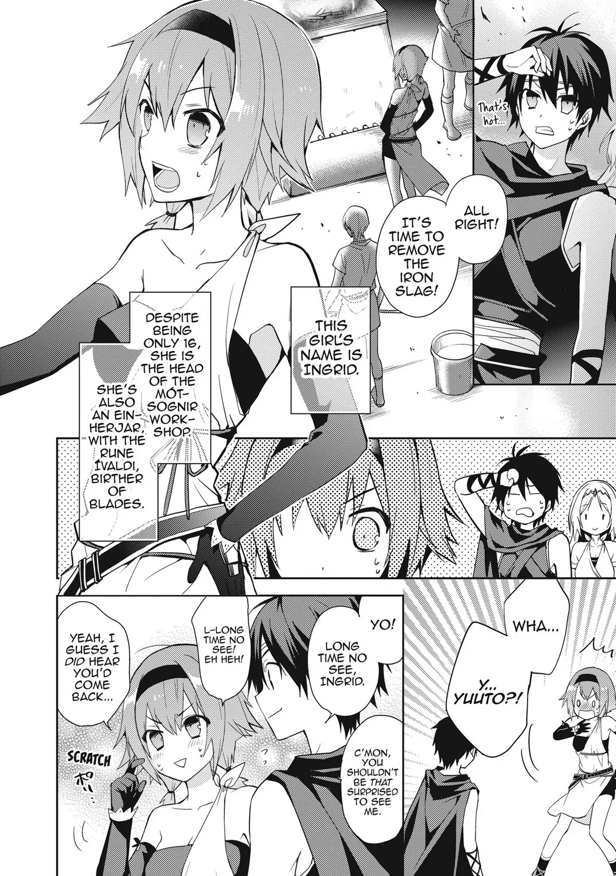 Hyakuren no Haou to Seiyaku no Ikusa Otome Chapter 4 page 8 - Chapter 4: As a Younger Sister...