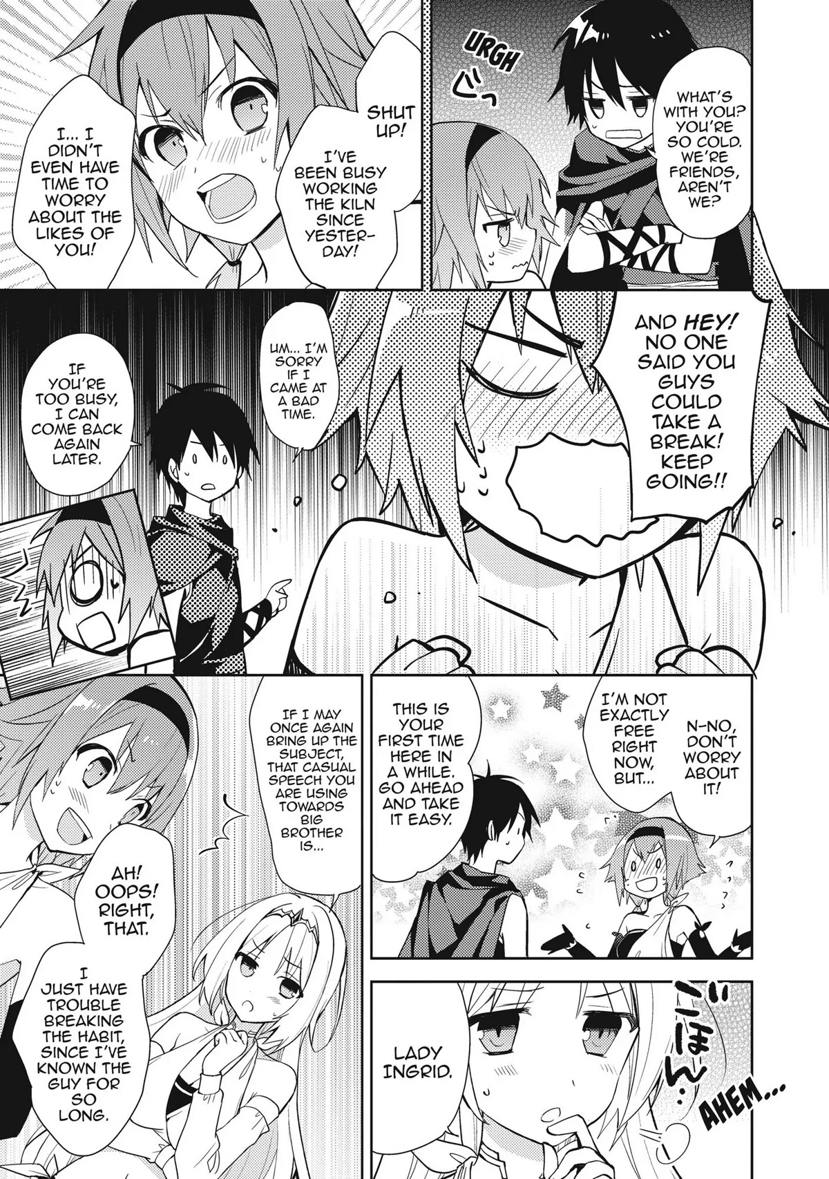 Hyakuren no Haou to Seiyaku no Ikusa Otome Chapter 4 page 9 - Chapter 4: As a Younger Sister...