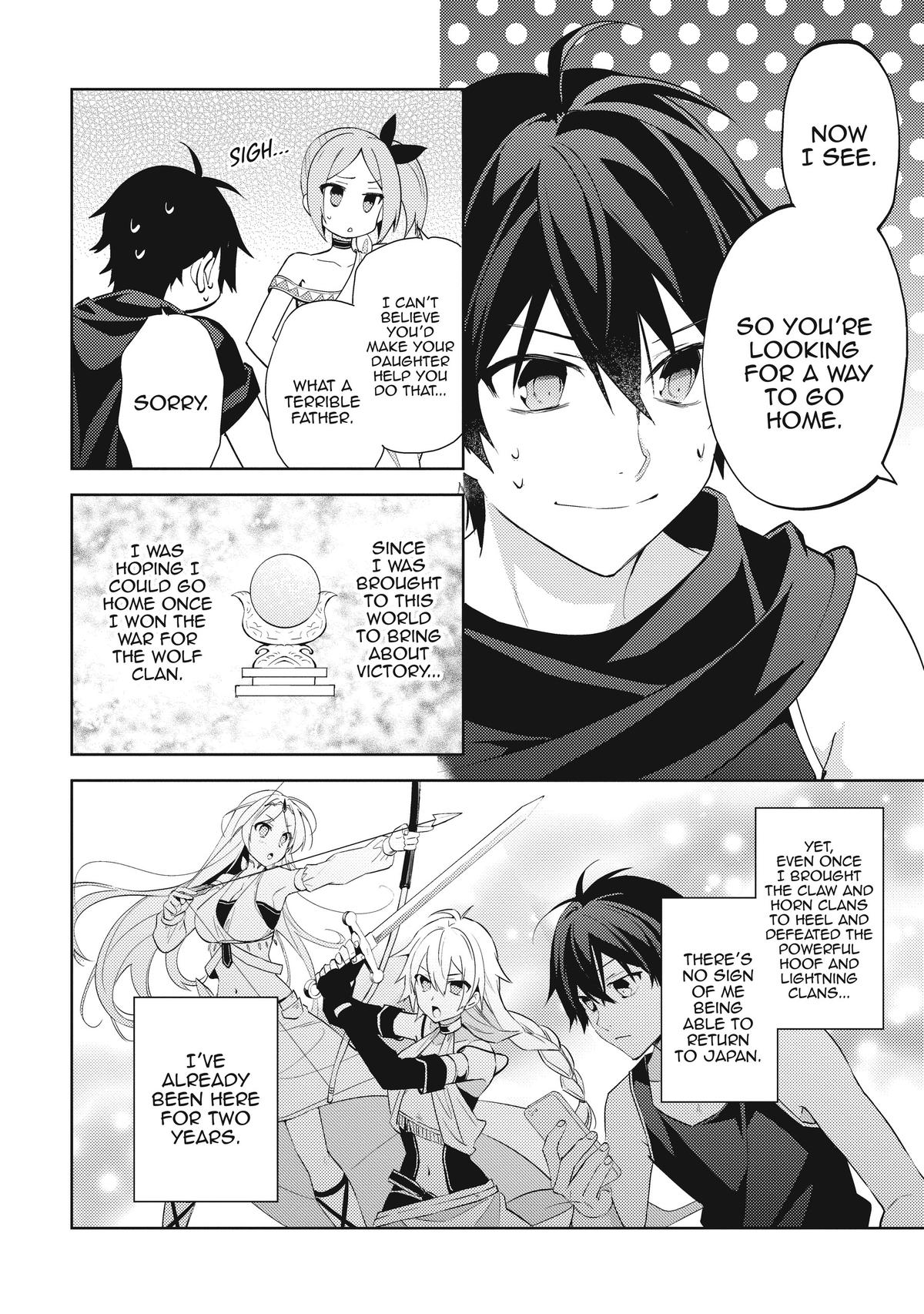 Hyakuren no Haou to Seiyaku no Ikusa Otome Chapter 44 page 14 - Chapter 44