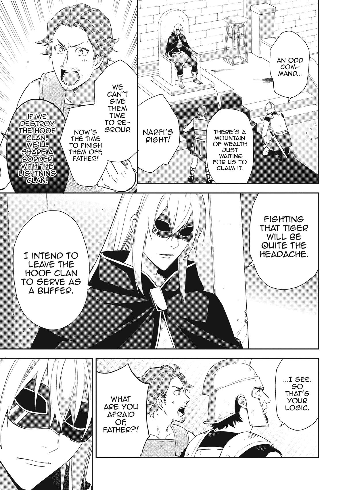 Hyakuren no Haou to Seiyaku no Ikusa Otome Chapter 44 page 3 - Chapter 44