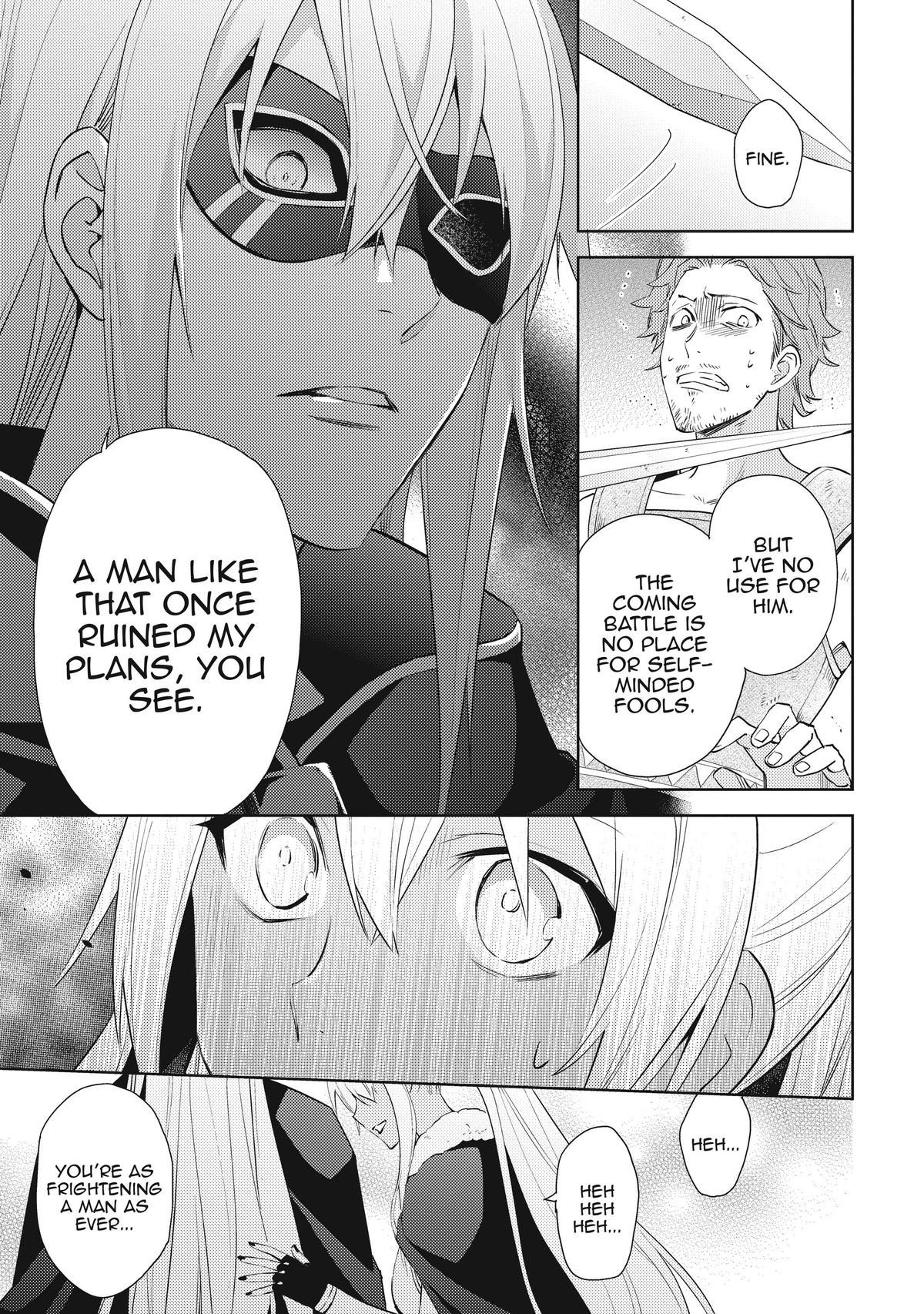 Hyakuren no Haou to Seiyaku no Ikusa Otome Chapter 44 page 7 - Chapter 44