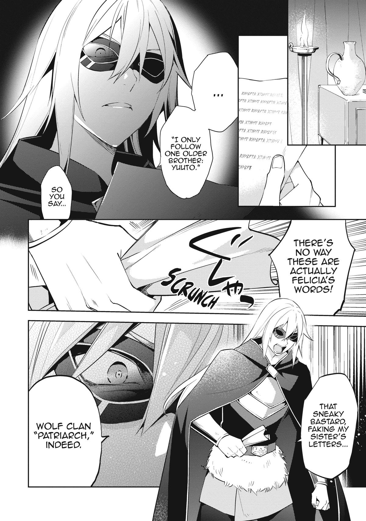 Hyakuren no Haou to Seiyaku no Ikusa Otome Chapter 48 page 4 - Chapter 48