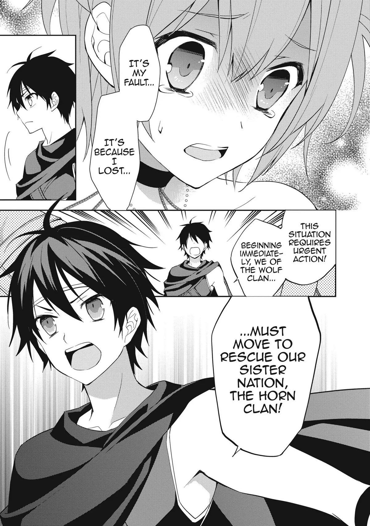 Hyakuren no Haou to Seiyaku no Ikusa Otome Chapter 5 page 3 - Chapter 5: Firm Decision