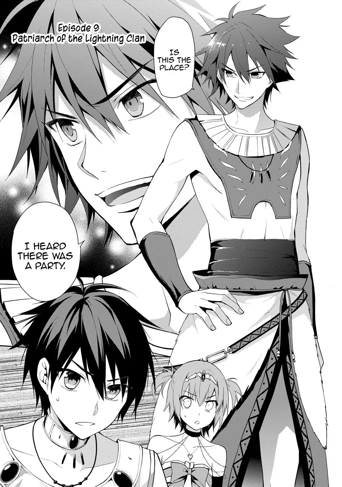 Hyakuren no Haou to Seiyaku no Ikusa Otome Chapter 9 page 1 - Chapter 9: Patriarch of the Lightning Clan