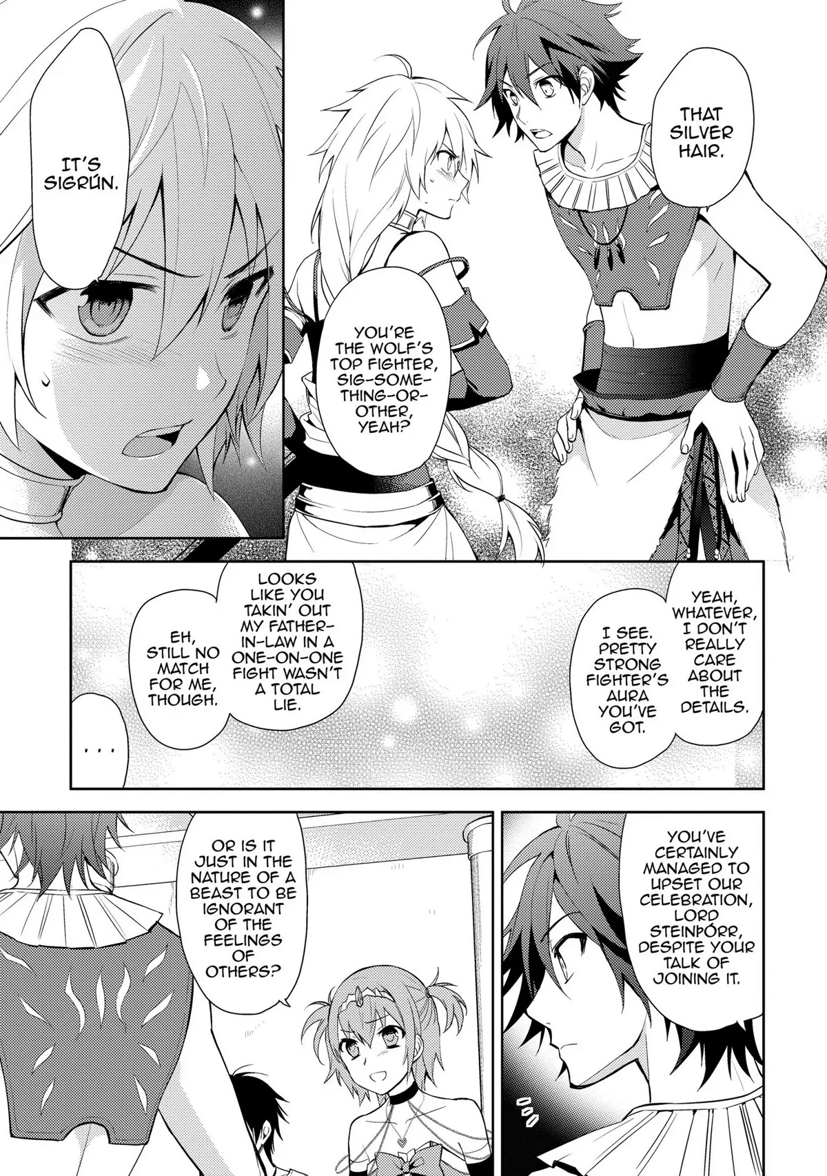 Hyakuren no Haou to Seiyaku no Ikusa Otome Chapter 9 page 11 - Chapter 9: Patriarch of the Lightning Clan