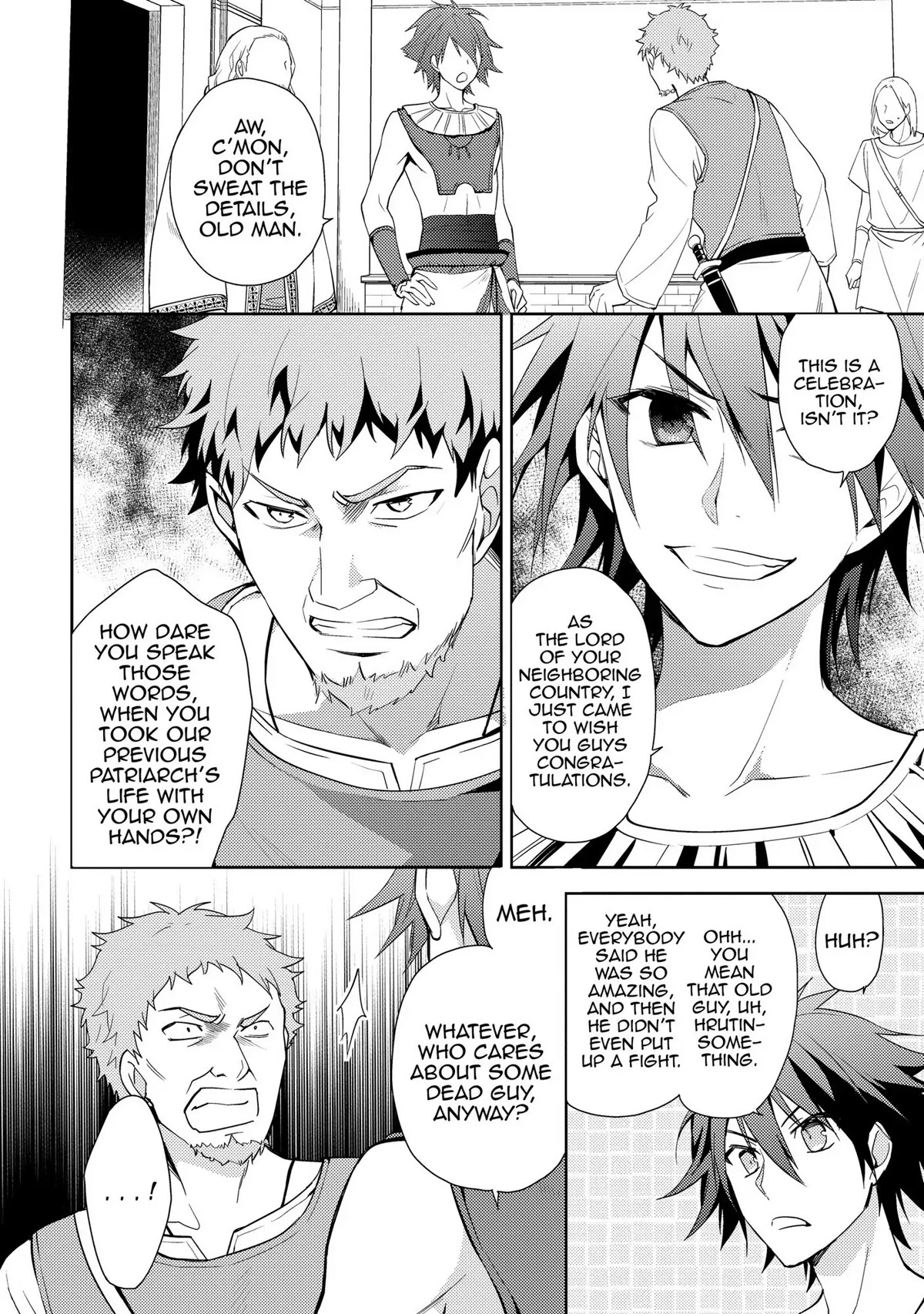 Hyakuren no Haou to Seiyaku no Ikusa Otome Chapter 9 page 4 - Chapter 9: Patriarch of the Lightning Clan