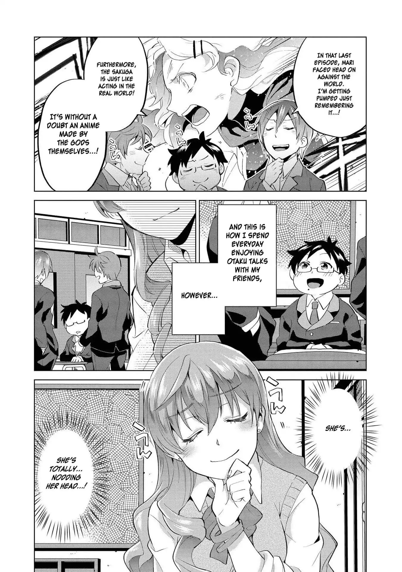 Hyottoshite Gyaru wa Orera ni Yasashii no Dewa? Anthology Comic Chapter 1 page 6 - Chapter 1: Secrets between an Otaku and a Gal