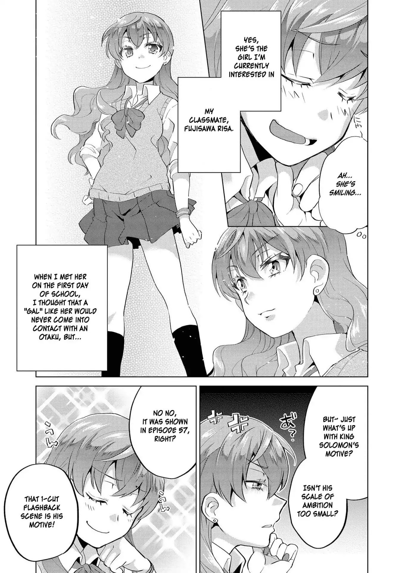 Hyottoshite Gyaru wa Orera ni Yasashii no Dewa? Anthology Comic Chapter 1 page 7 - Chapter 1: Secrets between an Otaku and a Gal