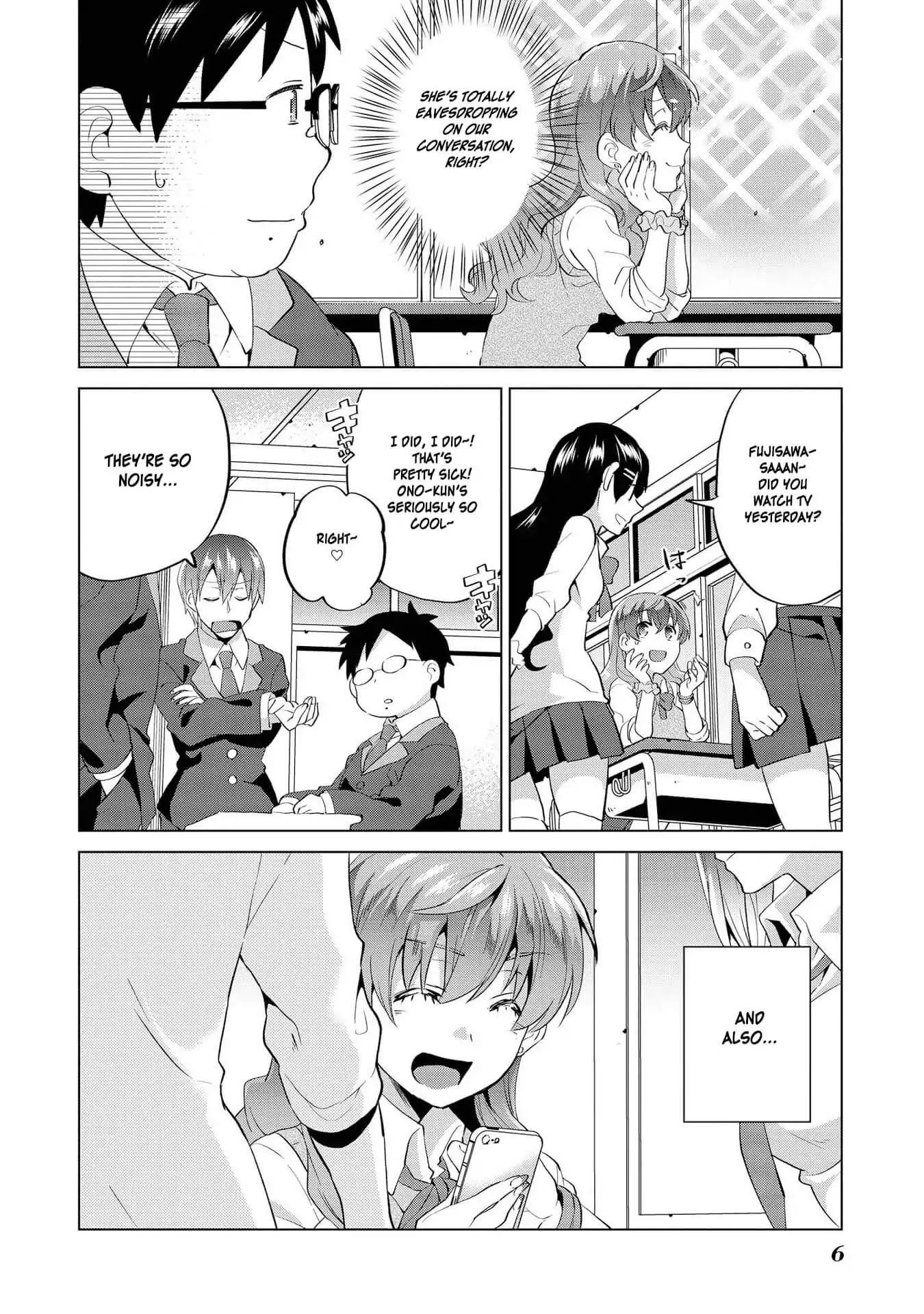 Hyottoshite Gyaru wa Orera ni Yasashii no Dewa? Anthology Comic Chapter 1 page 8 - Chapter 1: Secrets between an Otaku and a Gal