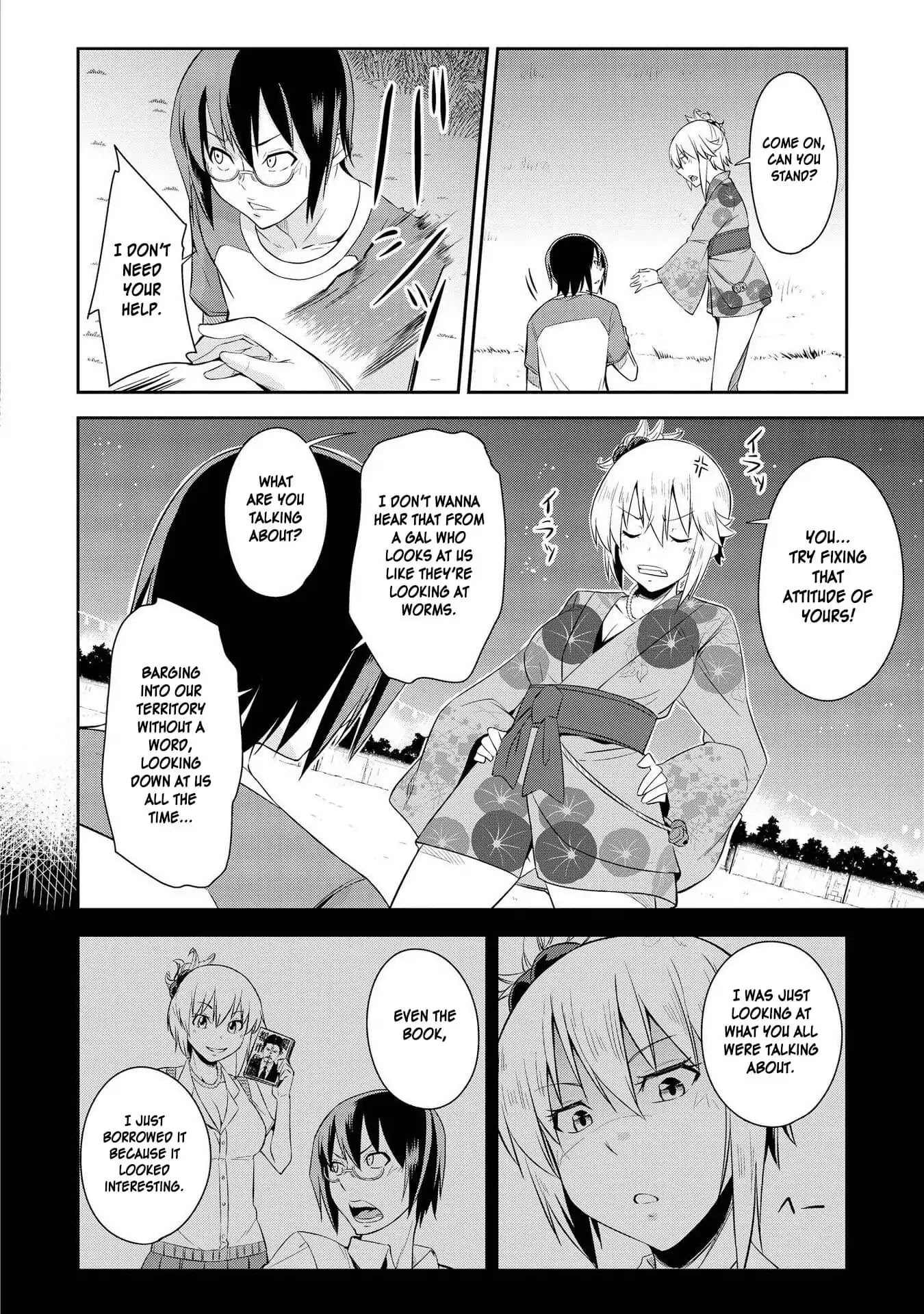 Hyottoshite Gyaru wa Orera ni Yasashii no Dewa? Anthology Comic Chapter 10 page 12 - Chapter 10: Festival Challenge!