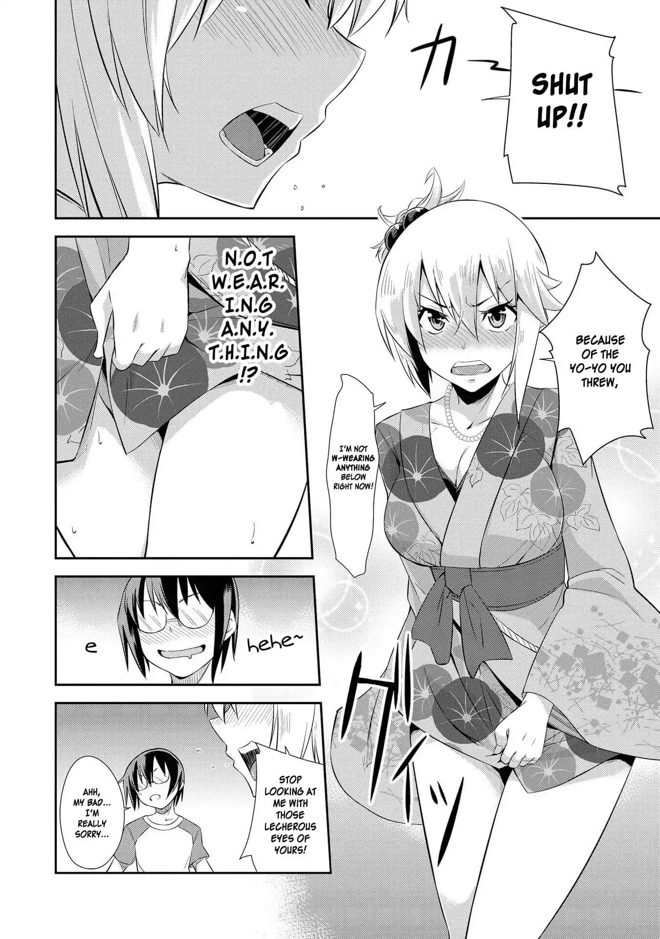 Hyottoshite Gyaru wa Orera ni Yasashii no Dewa? Anthology Comic Chapter 10 page 14 - Chapter 10: Festival Challenge!