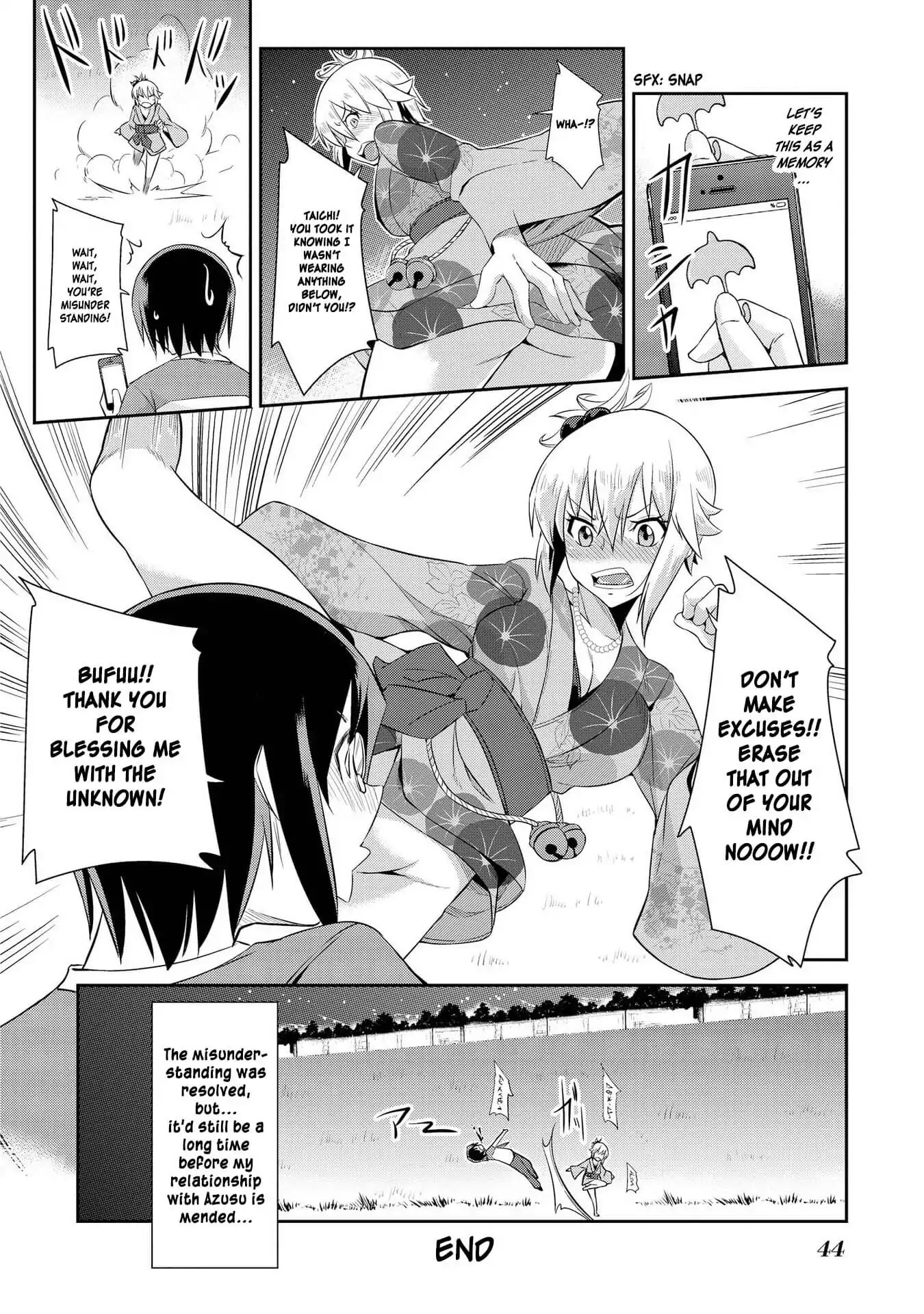 Hyottoshite Gyaru wa Orera ni Yasashii no Dewa? Anthology Comic Chapter 10 page 16 - Chapter 10: Festival Challenge!