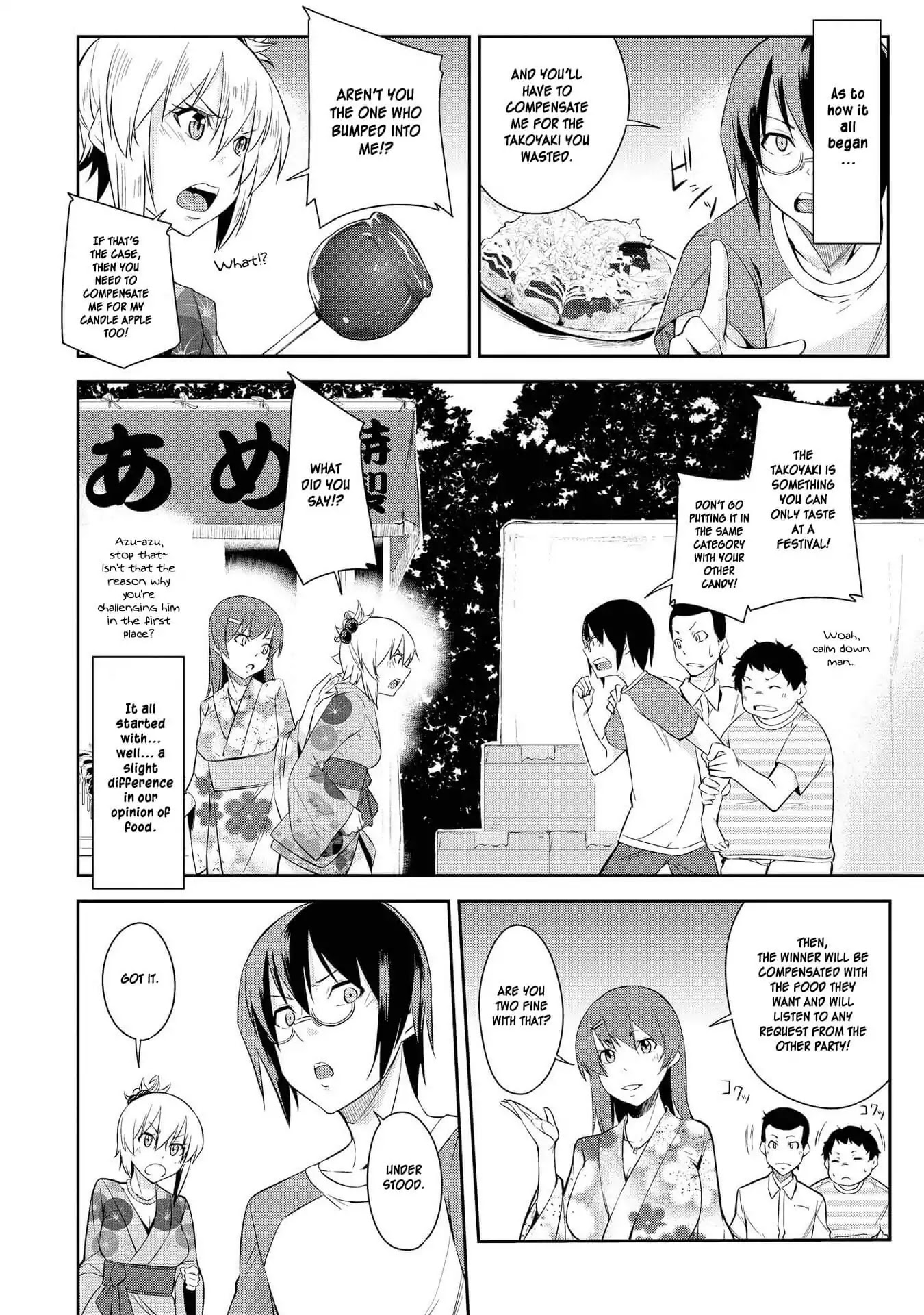 Hyottoshite Gyaru wa Orera ni Yasashii no Dewa? Anthology Comic Chapter 10 page 2 - Chapter 10: Festival Challenge!