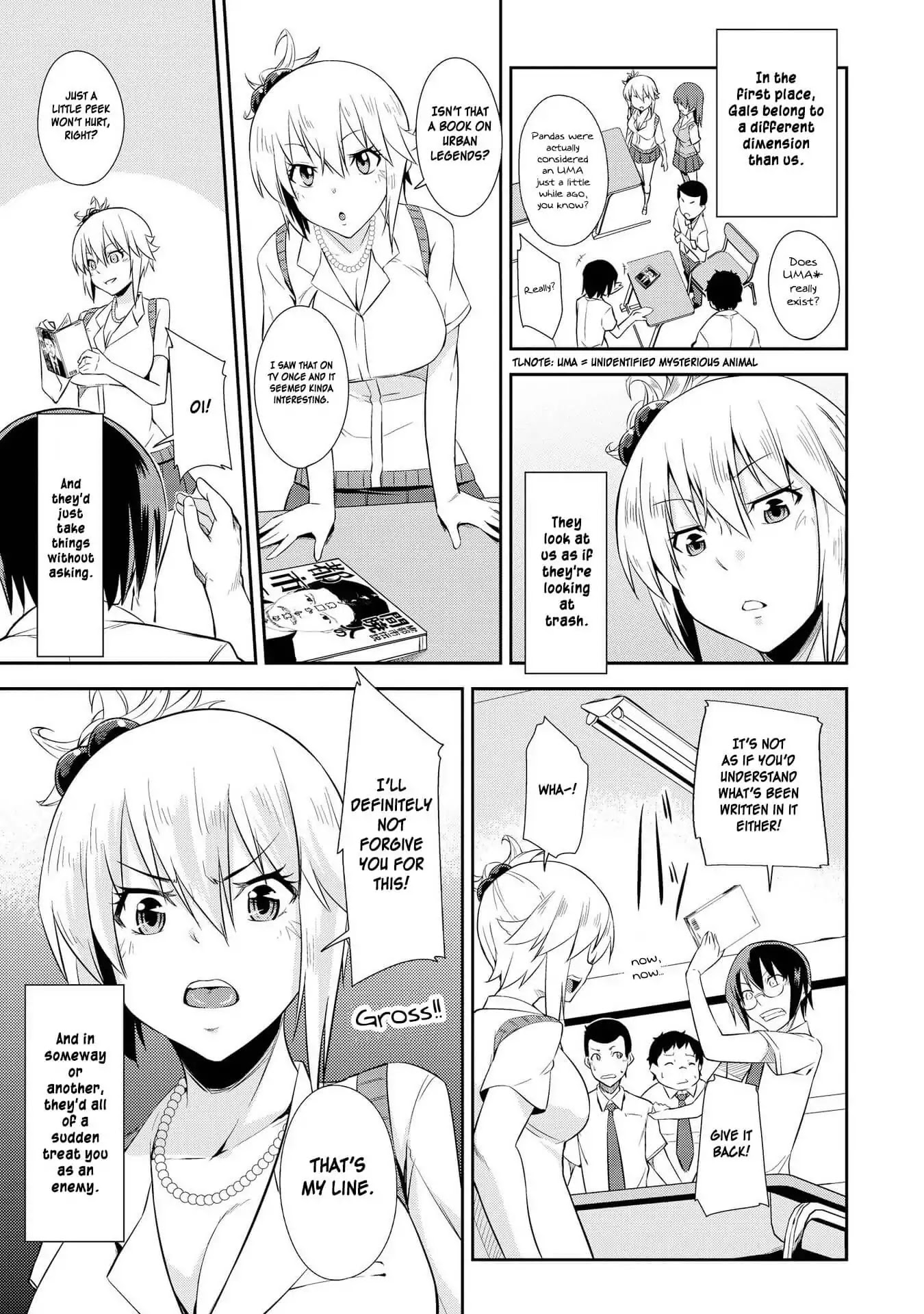 Hyottoshite Gyaru wa Orera ni Yasashii no Dewa? Anthology Comic Chapter 10 page 3 - Chapter 10: Festival Challenge!