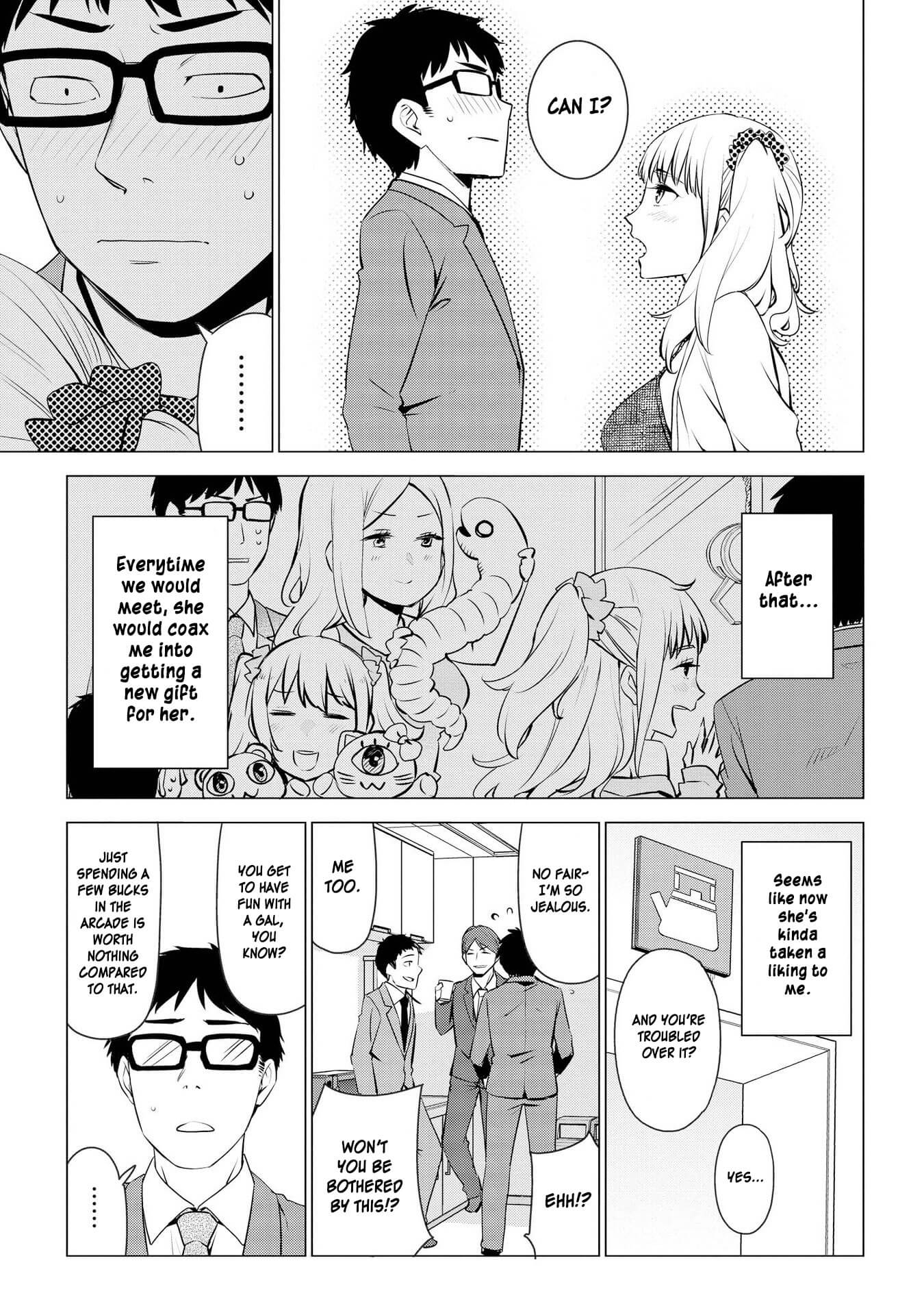 Hyottoshite Gyaru wa Orera ni Yasashii no Dewa? Anthology Comic Chapter 11 page 9 - Chapter 11: Coin Girl