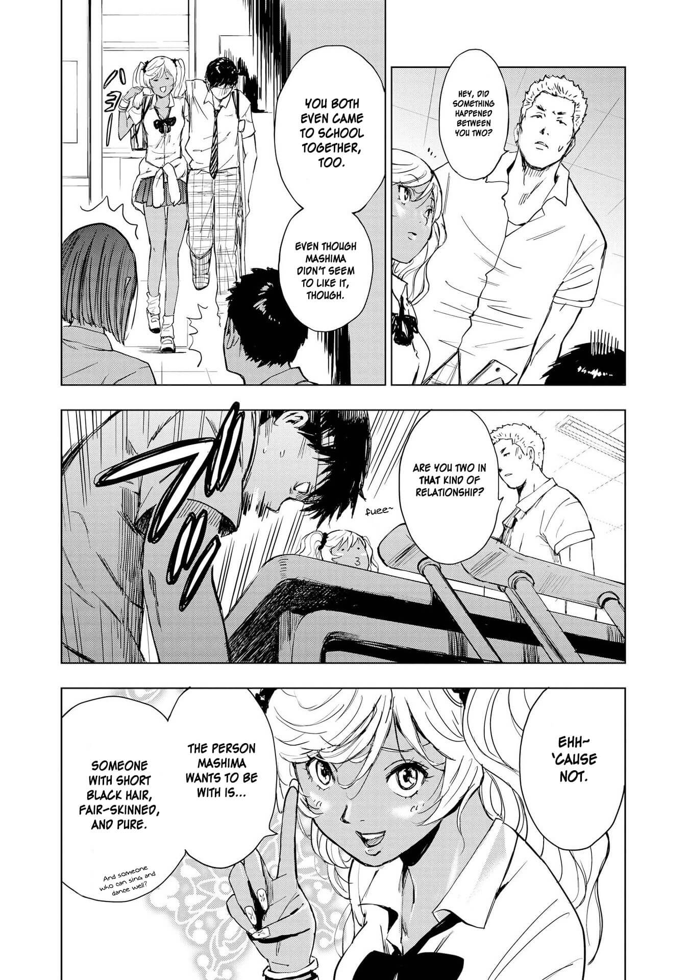 Hyottoshite Gyaru wa Orera ni Yasashii no Dewa? Anthology Comic Chapter 12 page 11 - Chapter 12: Cheering Song